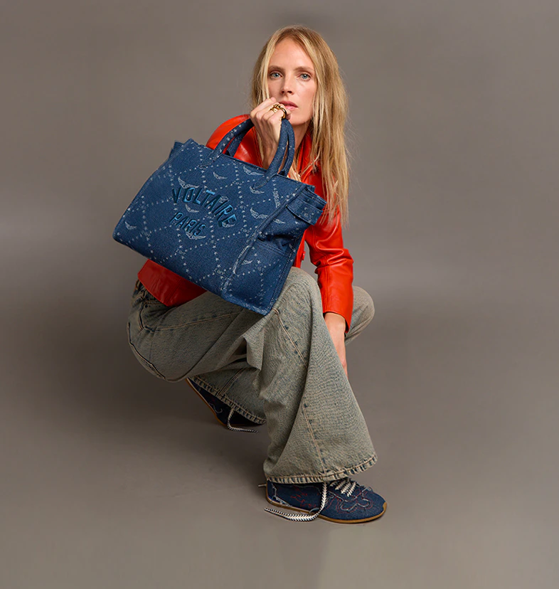 Zadig&Voltaire 2 way スウェットバック Tote Bags | Zadig&Voltaire