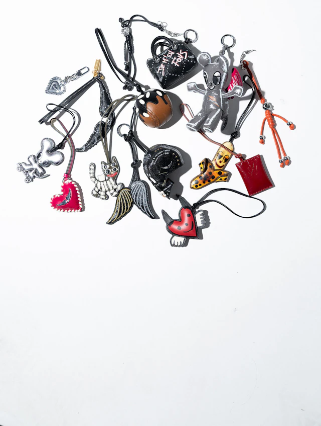 Complimentary bag charm