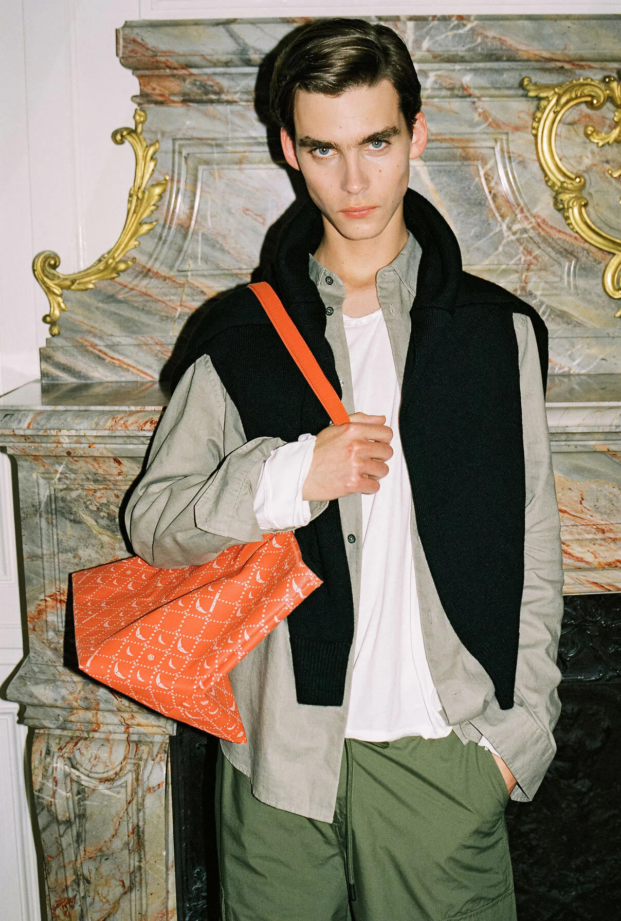 ZADIG & VOLTAIRE*グリーングラデーション ショール*ウール New collection | Zadig&Voltaire