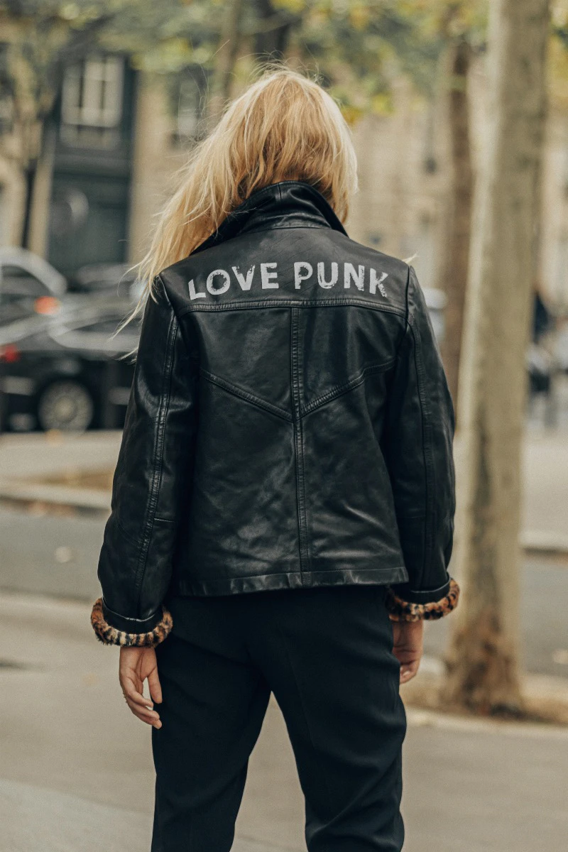 Blouson Lila Cuir thumbnail 8