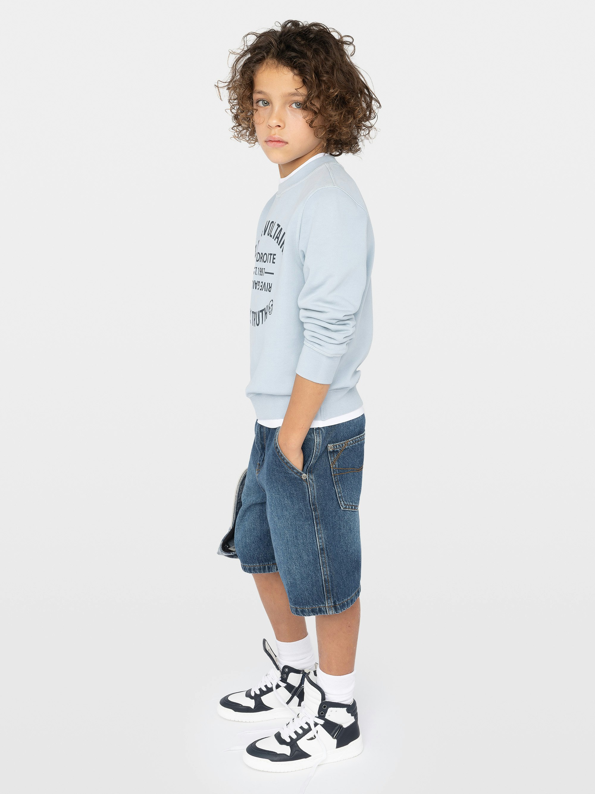 Sweatshirt Simba Garçon