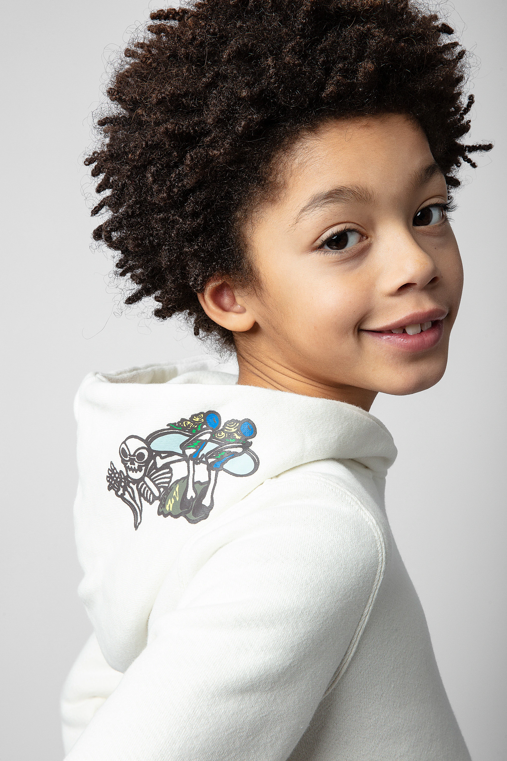 Alvin Kids' Sweatshirt sweatshirt white boys | Zadig&Voltaire