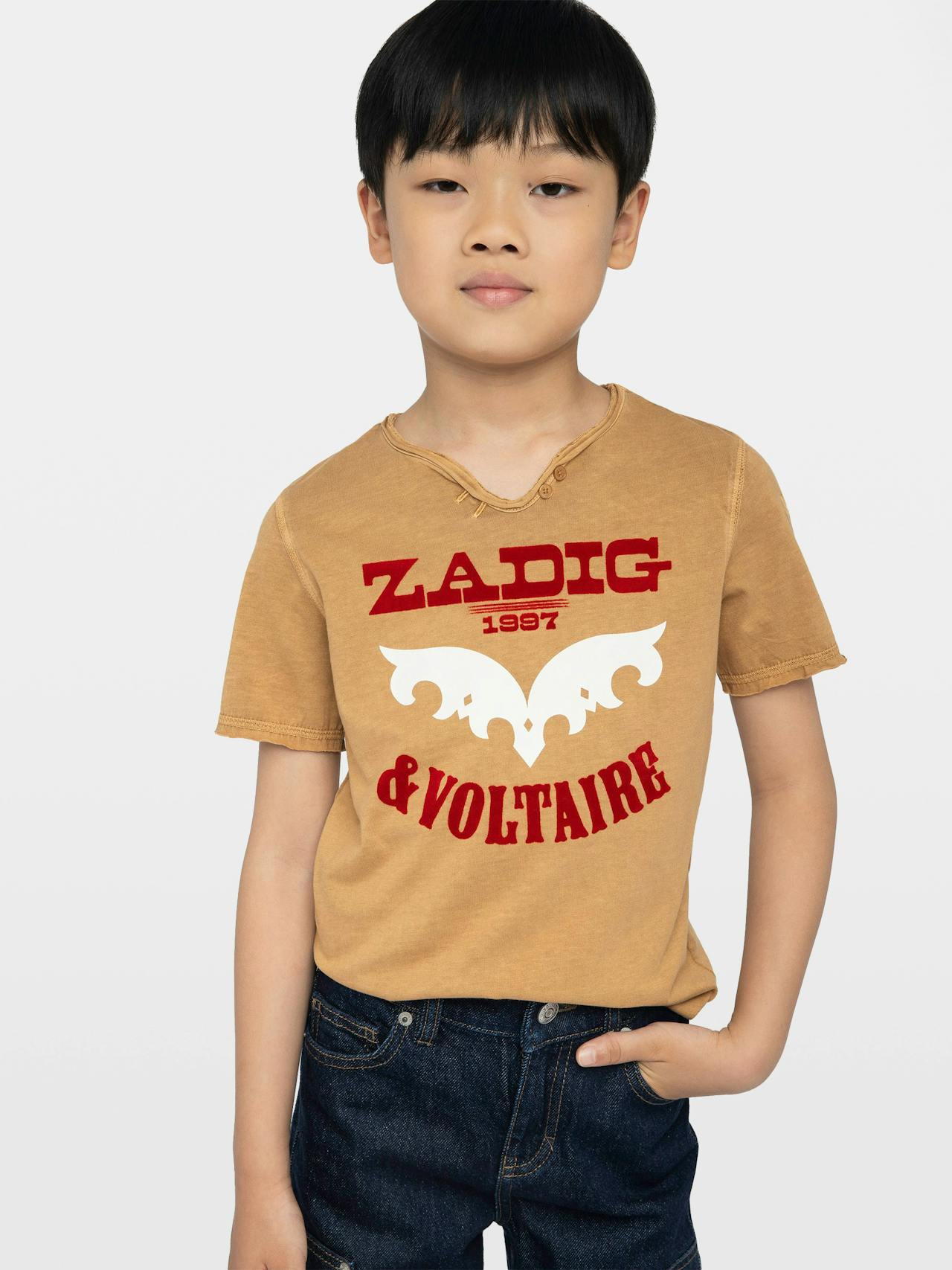 Boxo Boy's Henley T-shirt 4