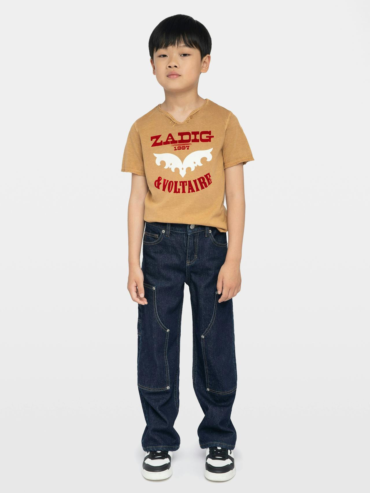 Boxo Boy's Henley T-shirt 1