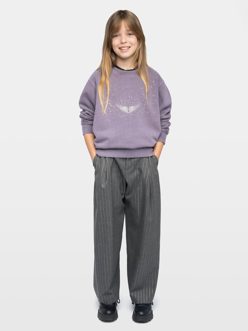 Sweatshirt Girl's Damson