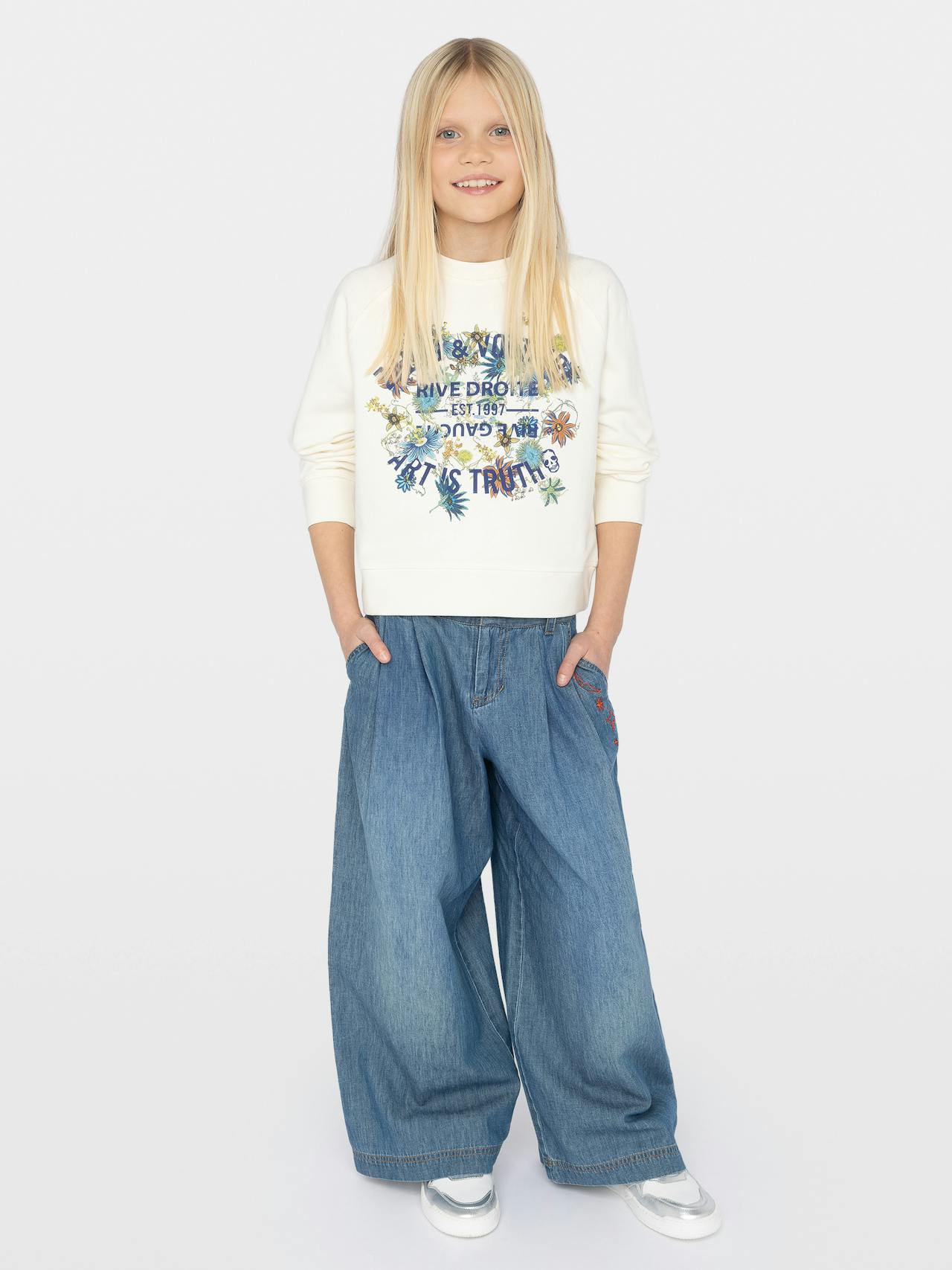 Sweatshirt Upper Fille