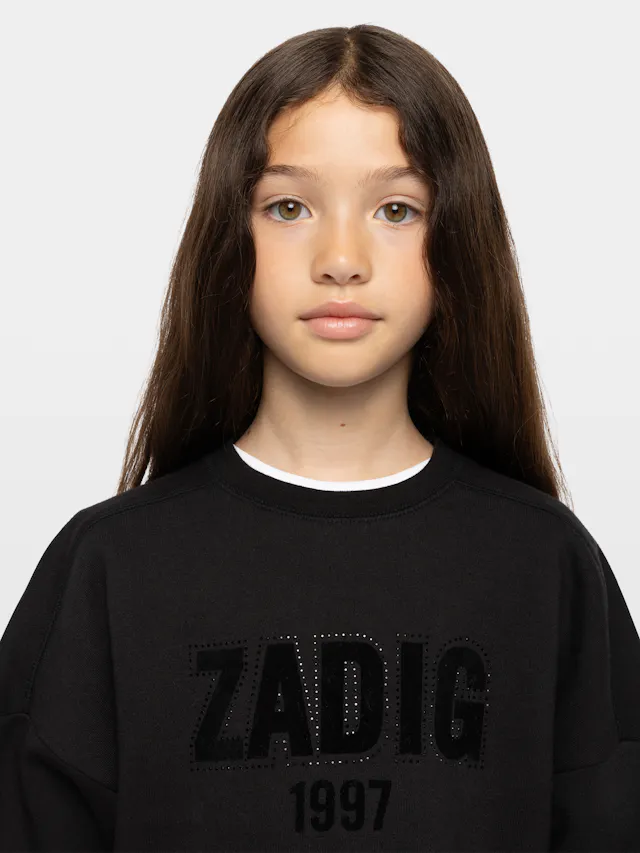 Sweatshirt Justin Fille