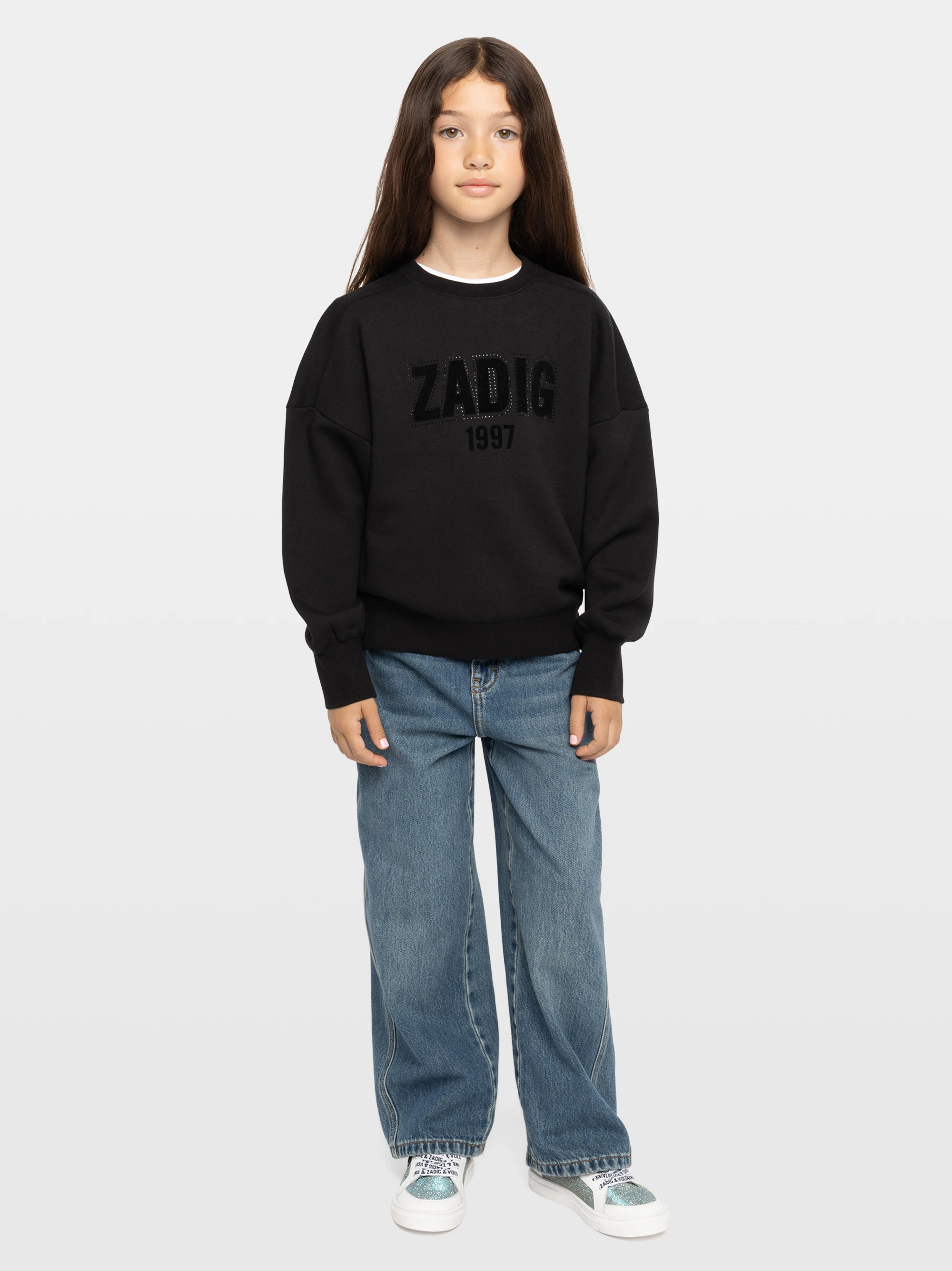 Sweatshirt Justin Fille