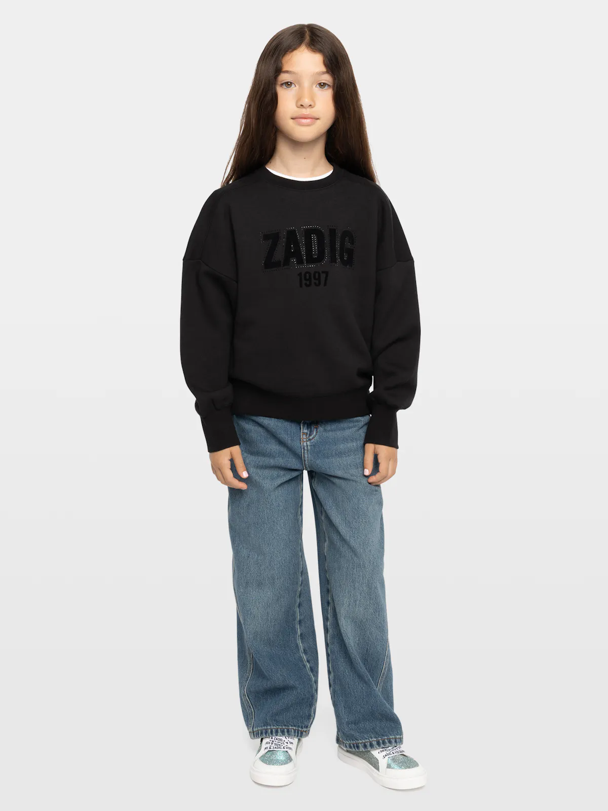 Sweatshirt Justin Fille