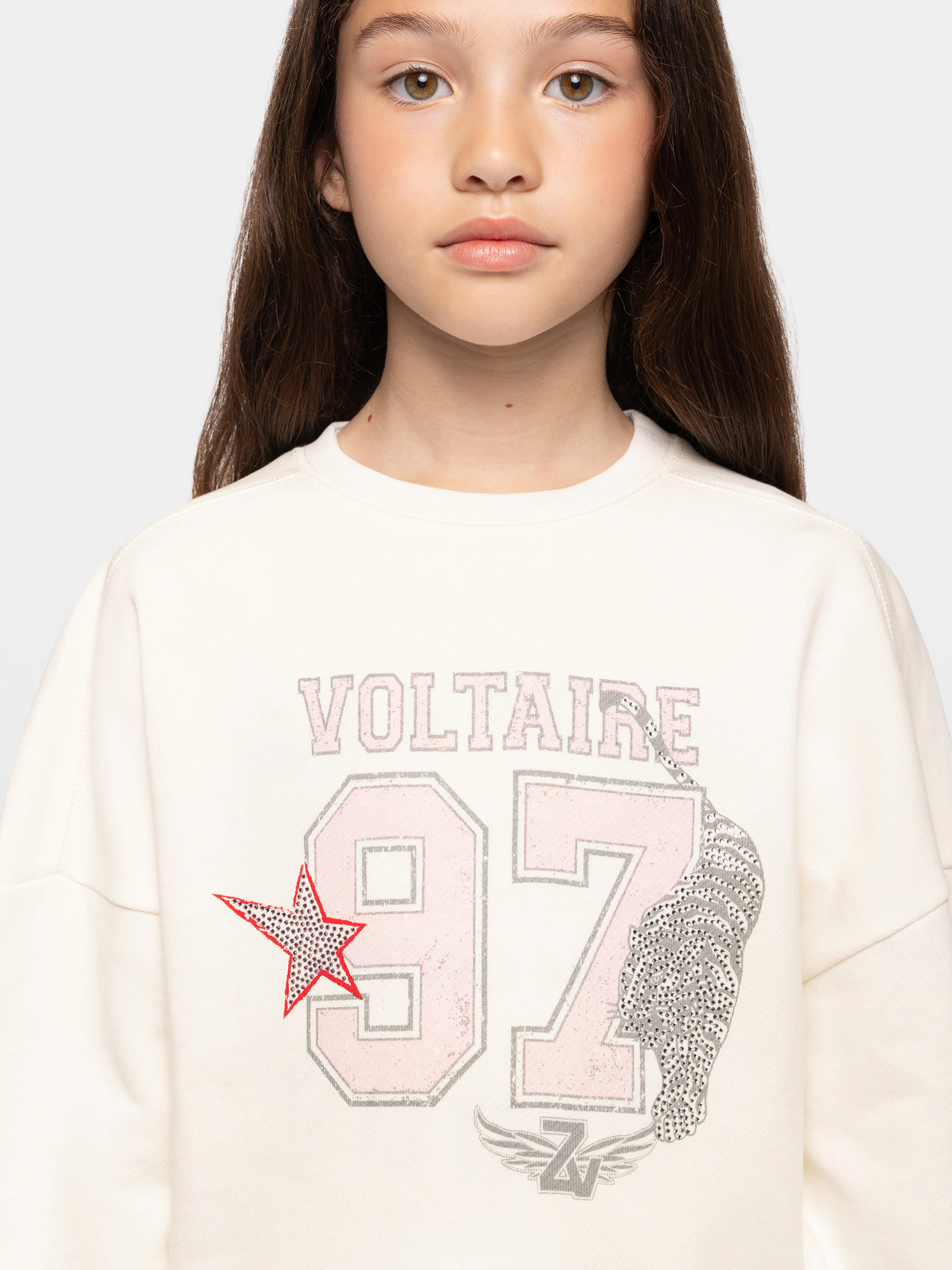Sweatshirt Justin Fille