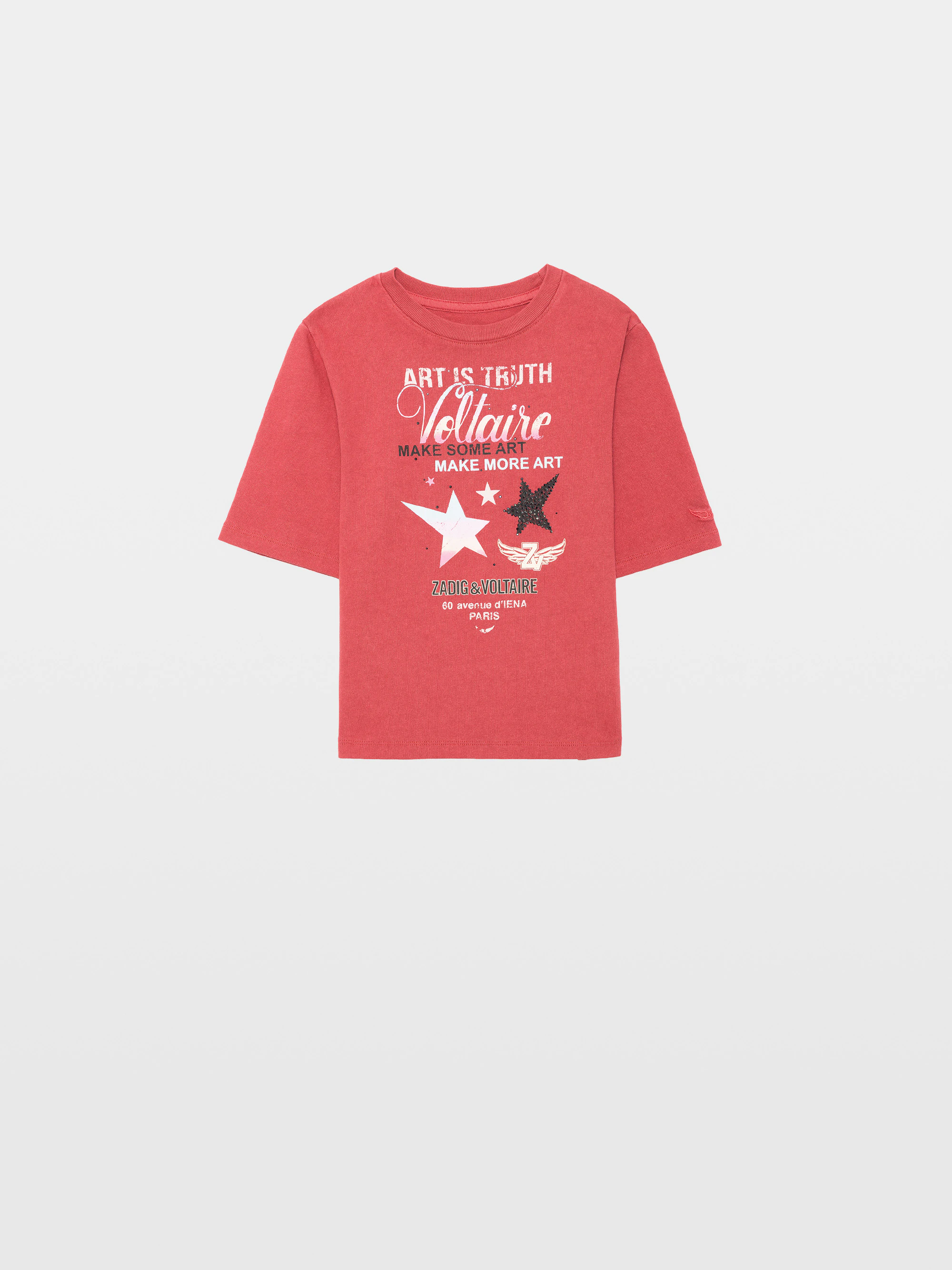T-shirt Amber Fille - configurable