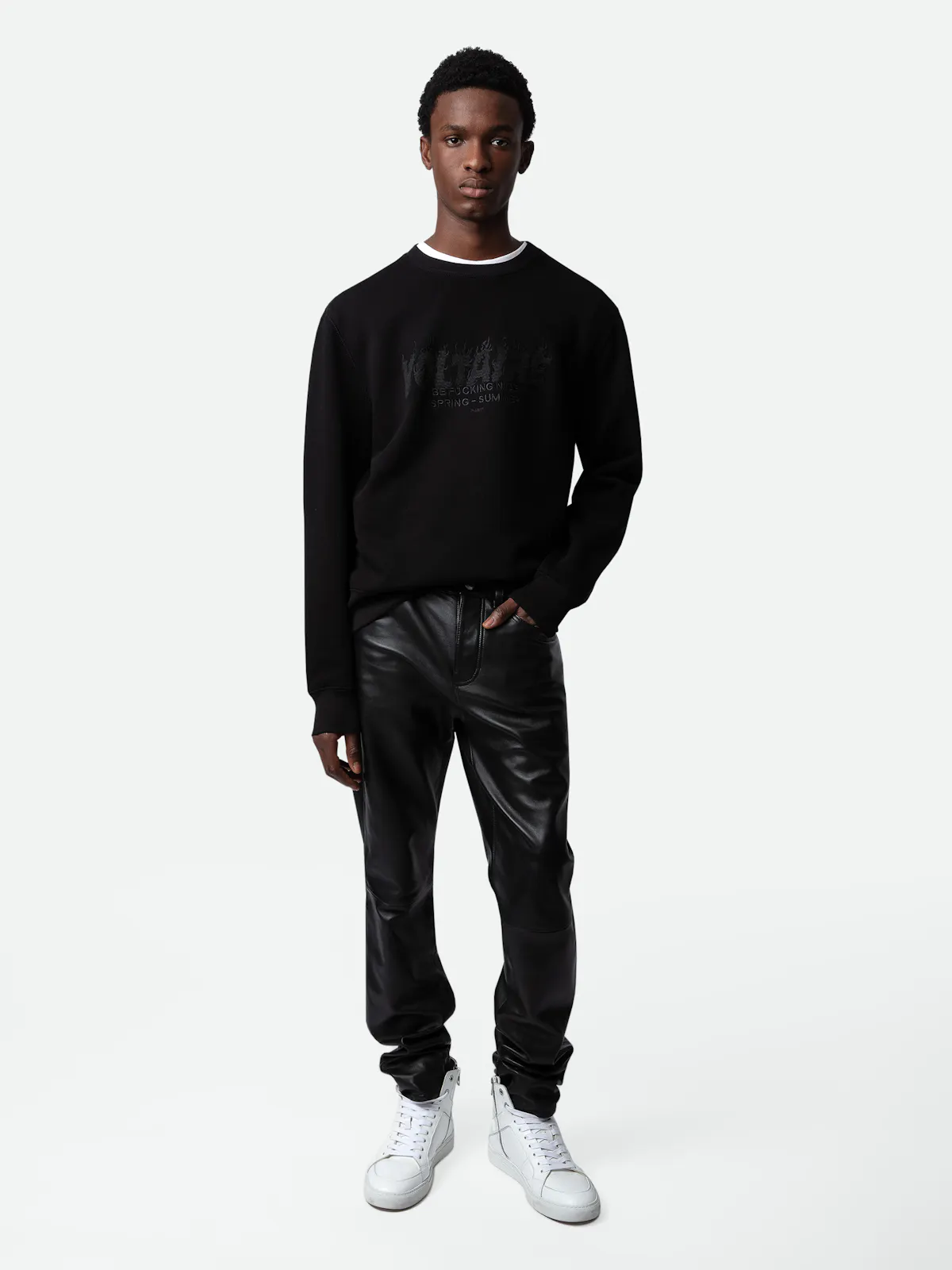 Simba Sweatshirt - Cotton Black | Zadig&Voltaire