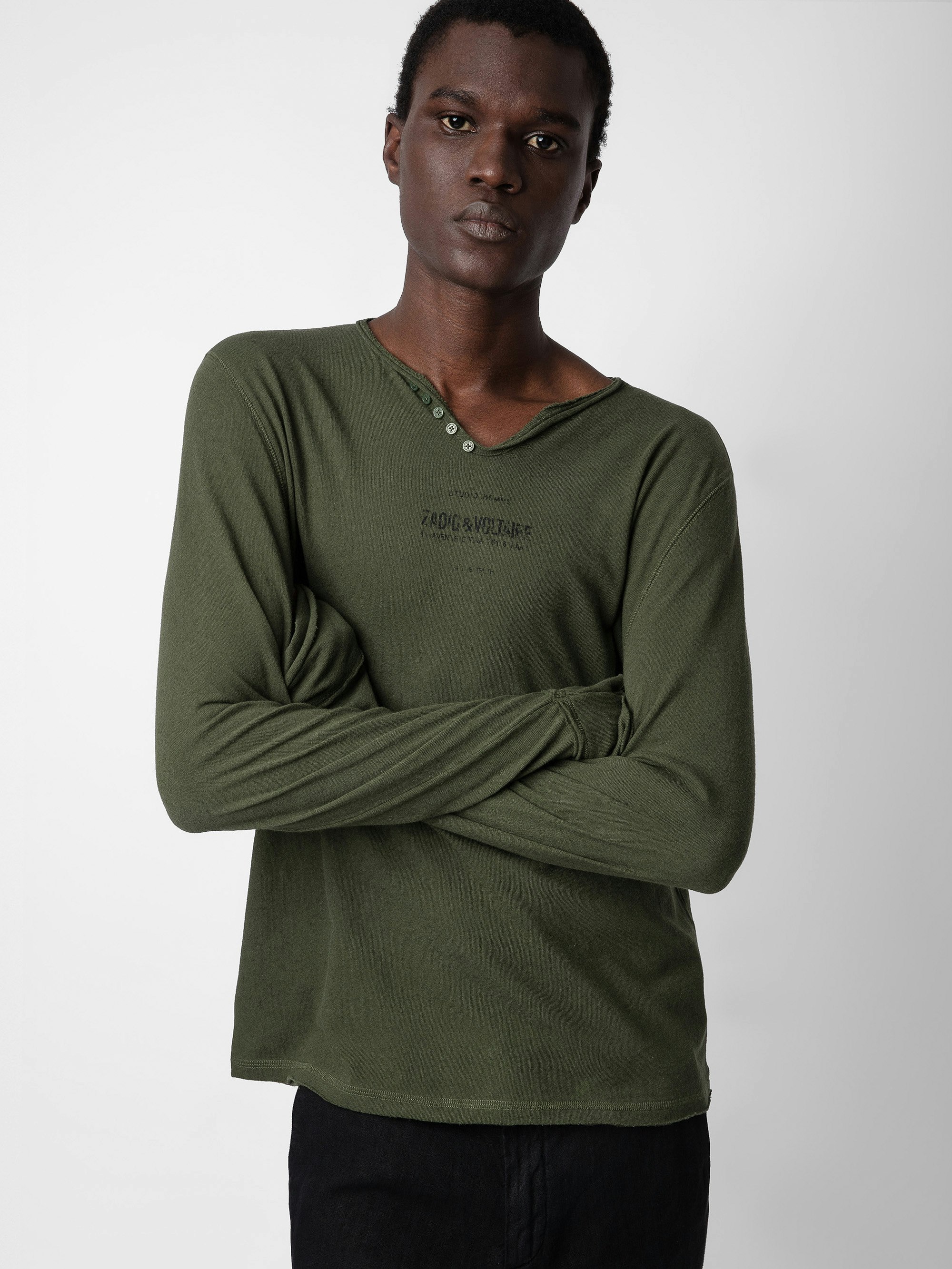 Monastir Henley T-shirt 3