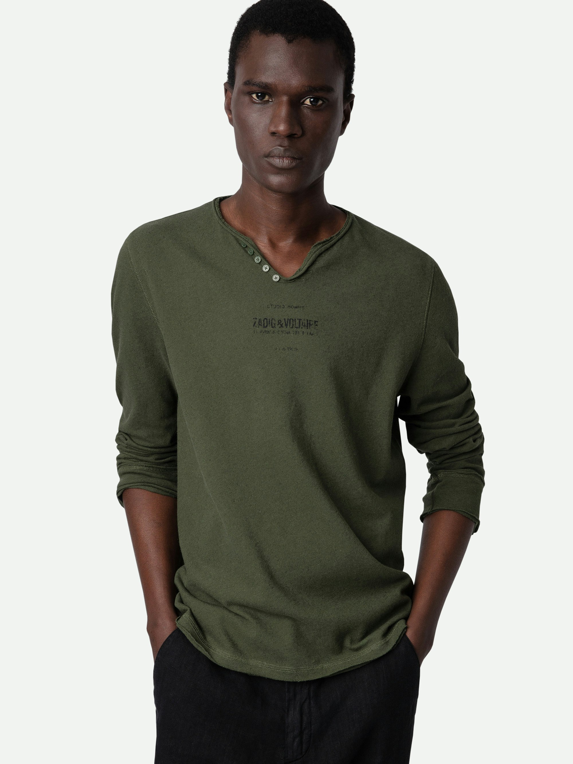 Monastir Henley T-shirt 5