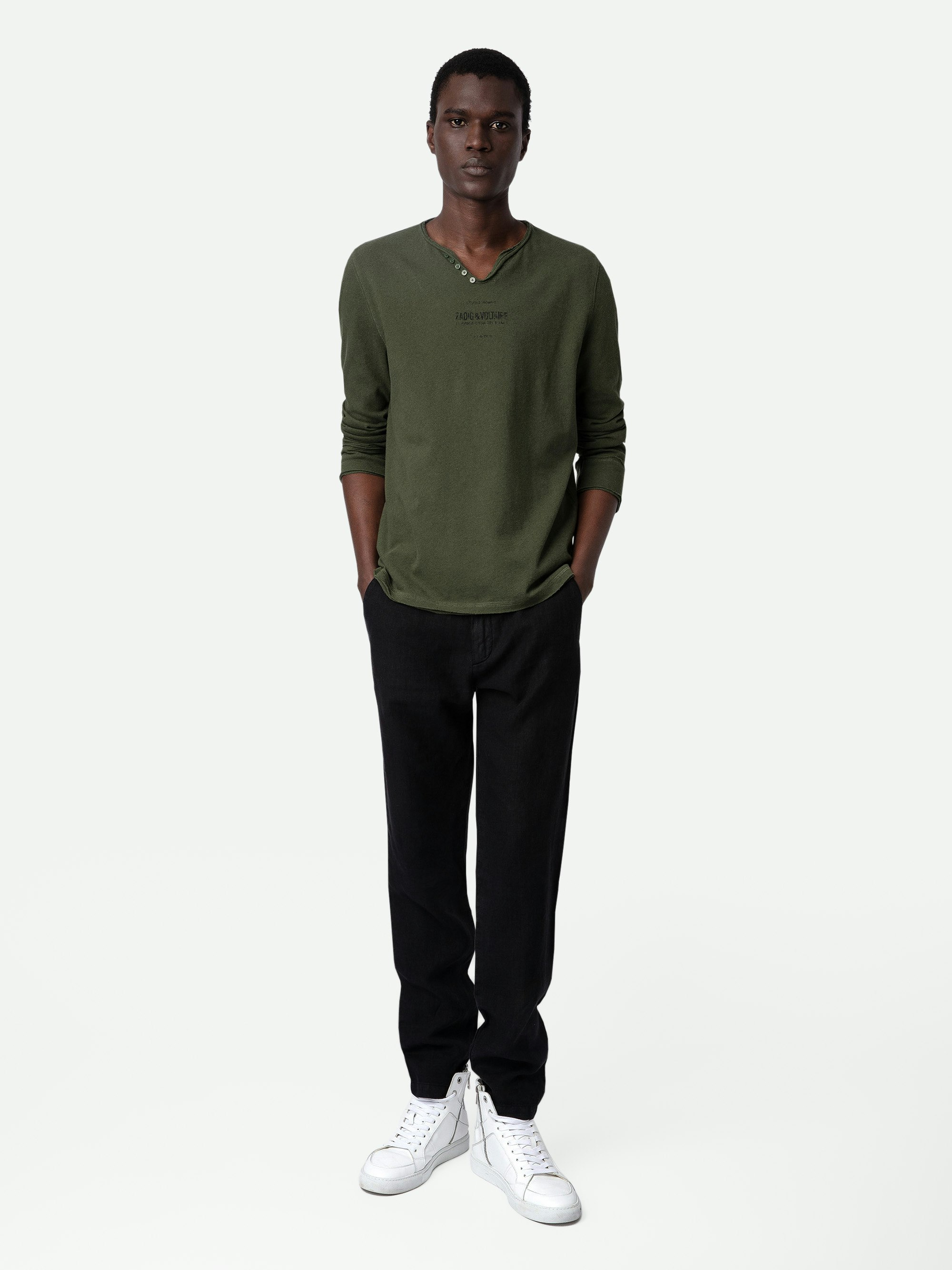 Monastir Henley T-shirt