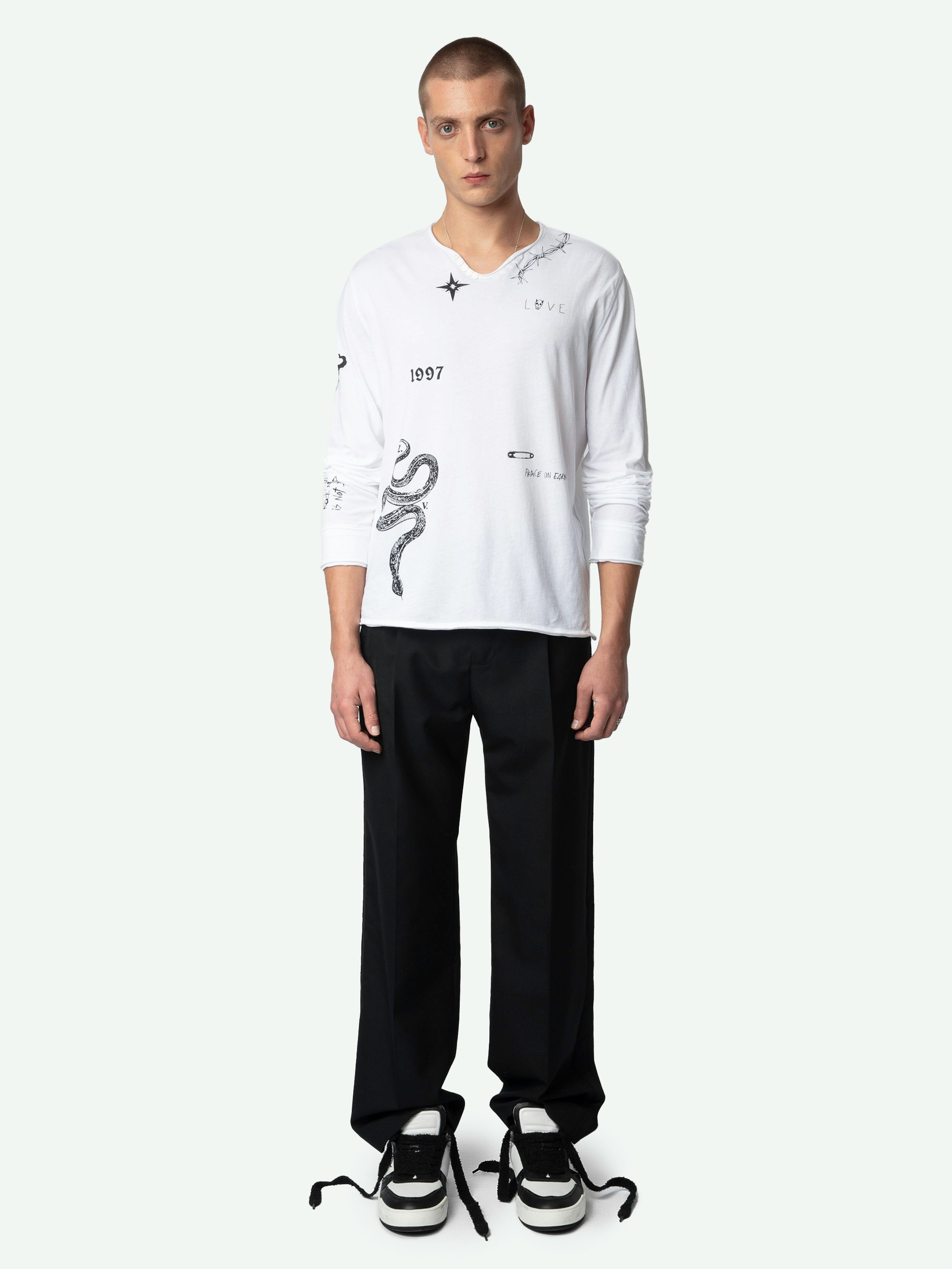 Monastir Henley T-shirt