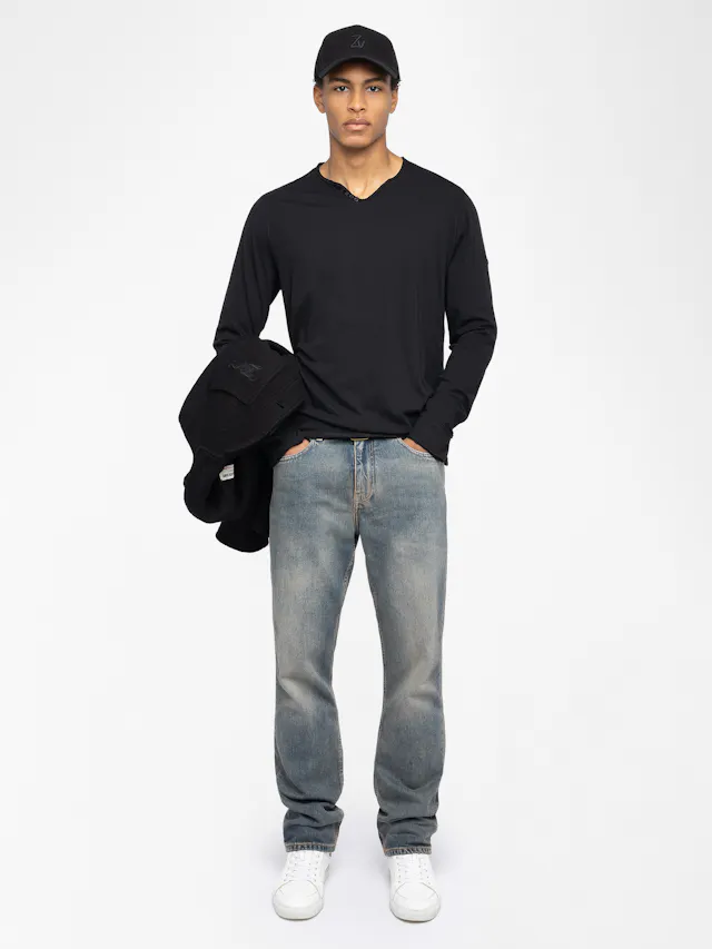 Monastir Henley T-shirt