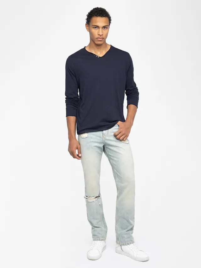 Monastir Henley T-shirt