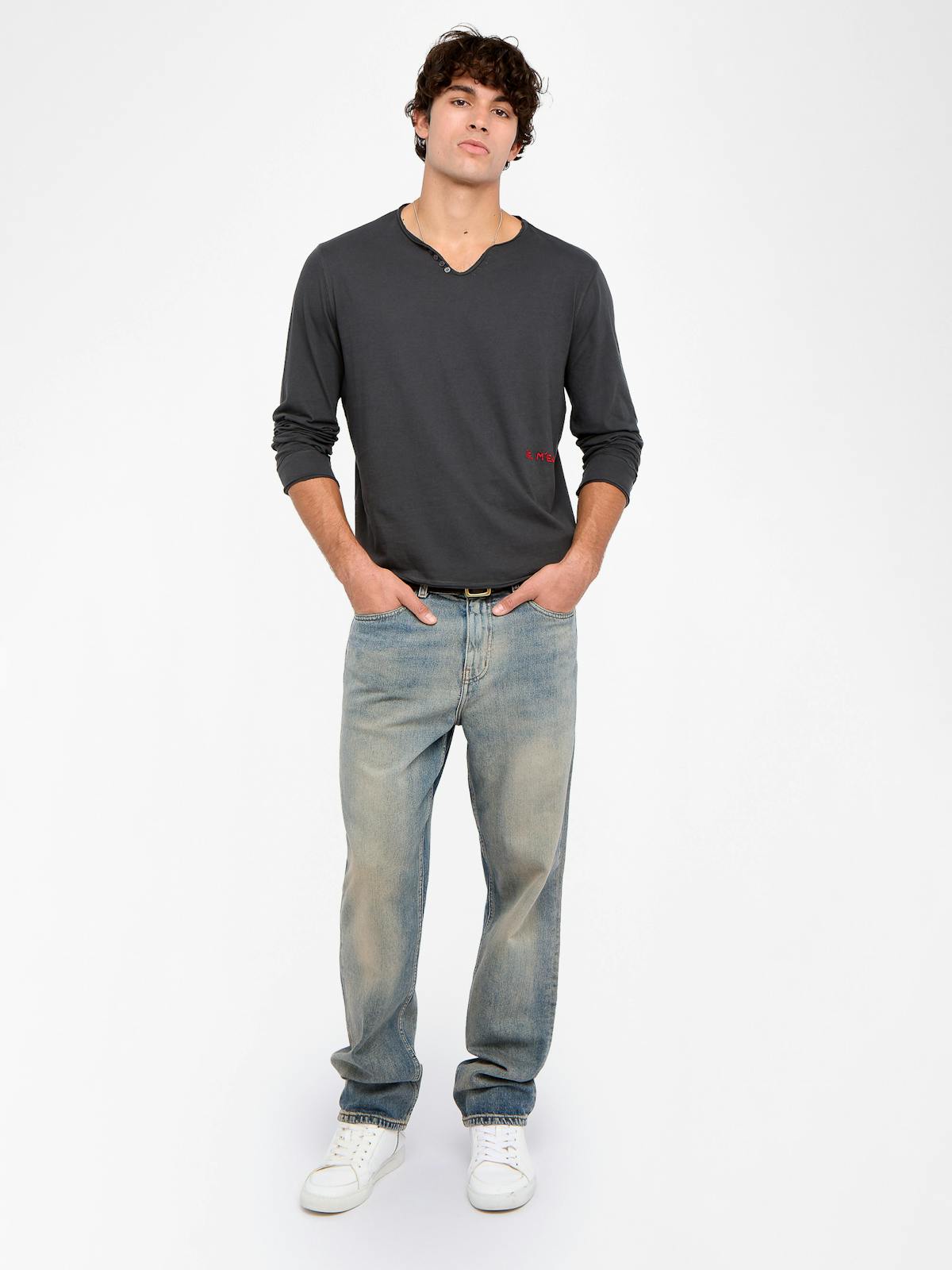 Monsatir Henley T-shirt