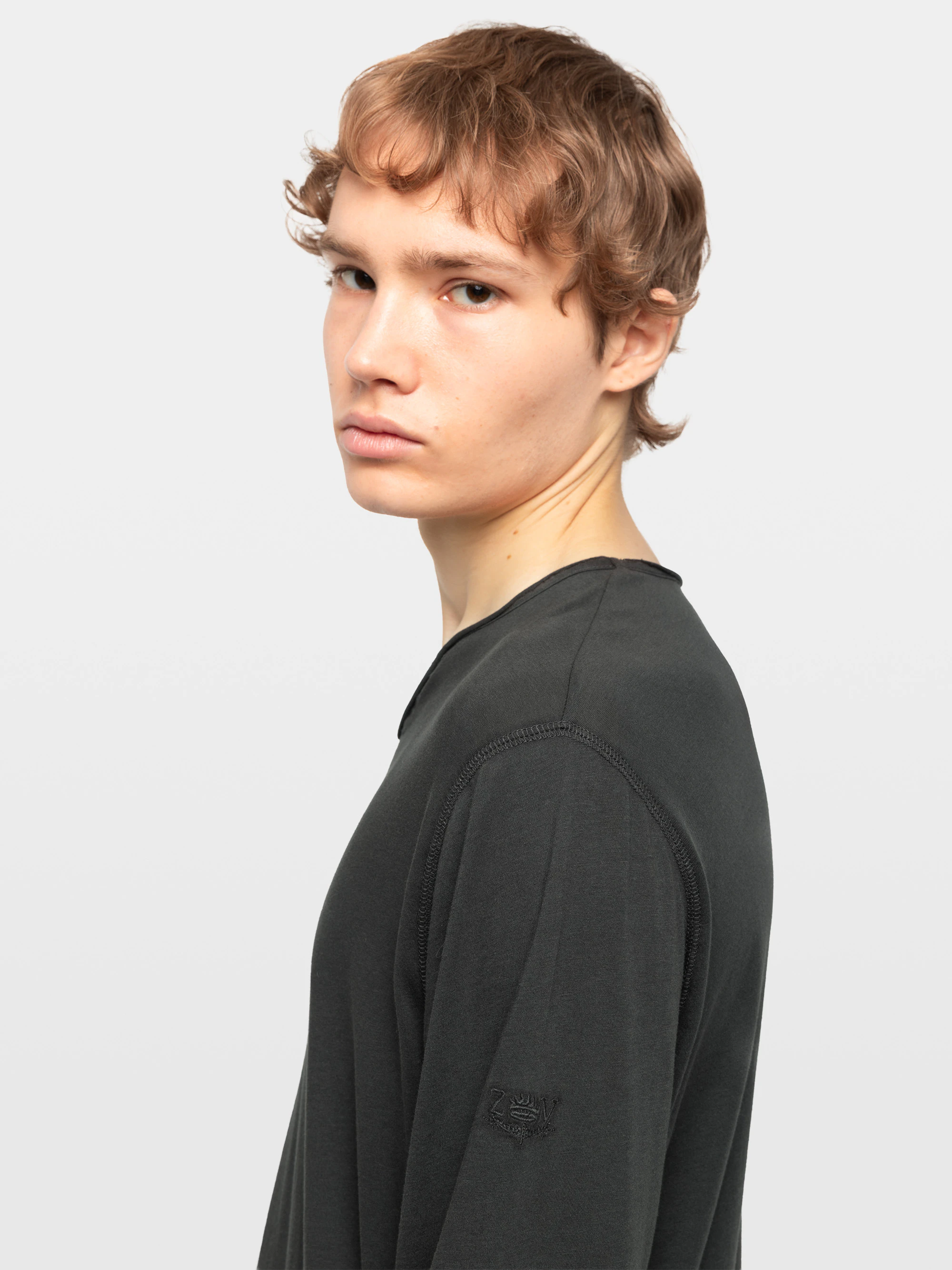 Monastir Henley T-shirt thumbnail 3