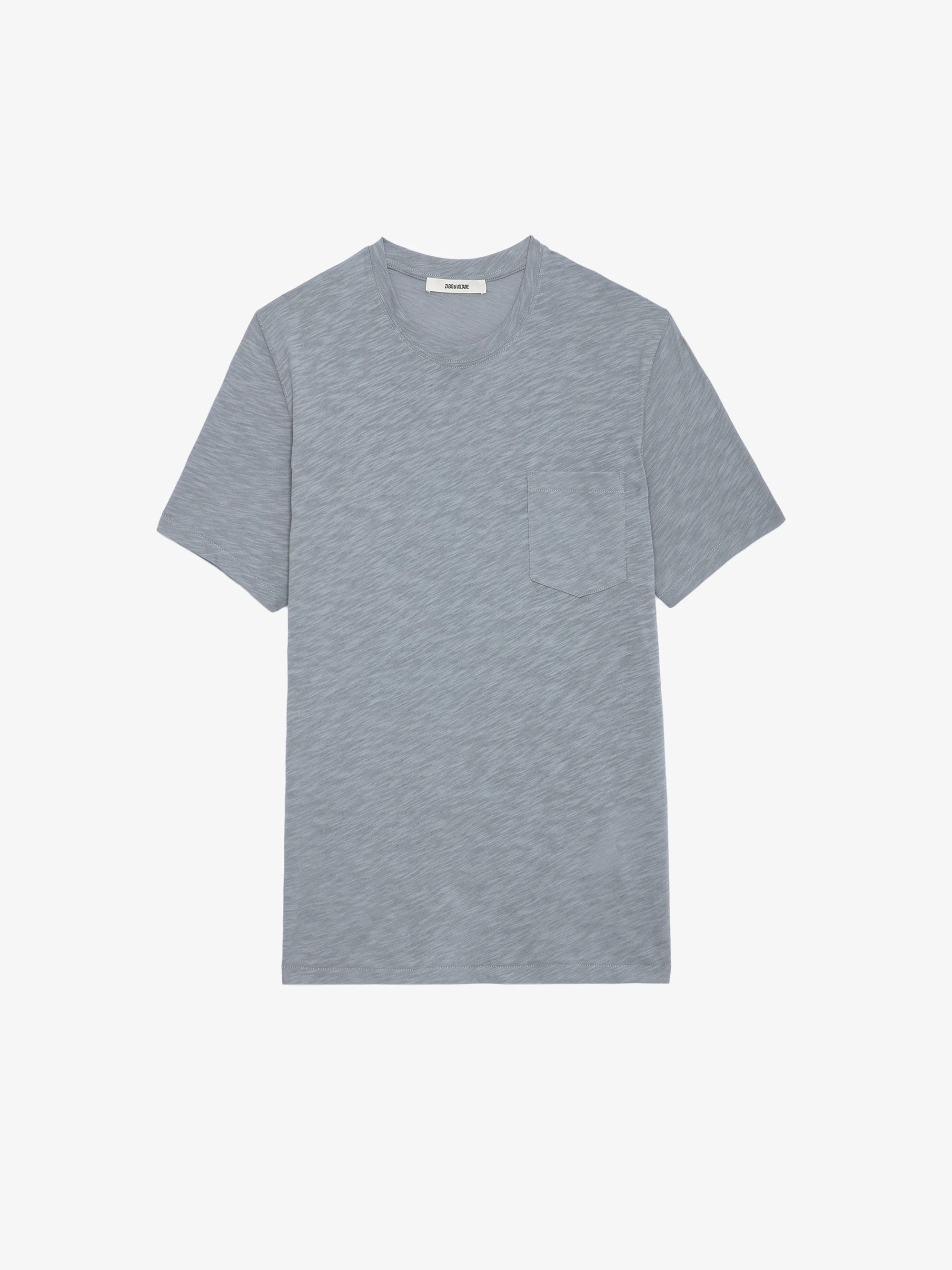 Stockholm Slub T-Shirt t-shirt grey men | Zadig&Voltaire
