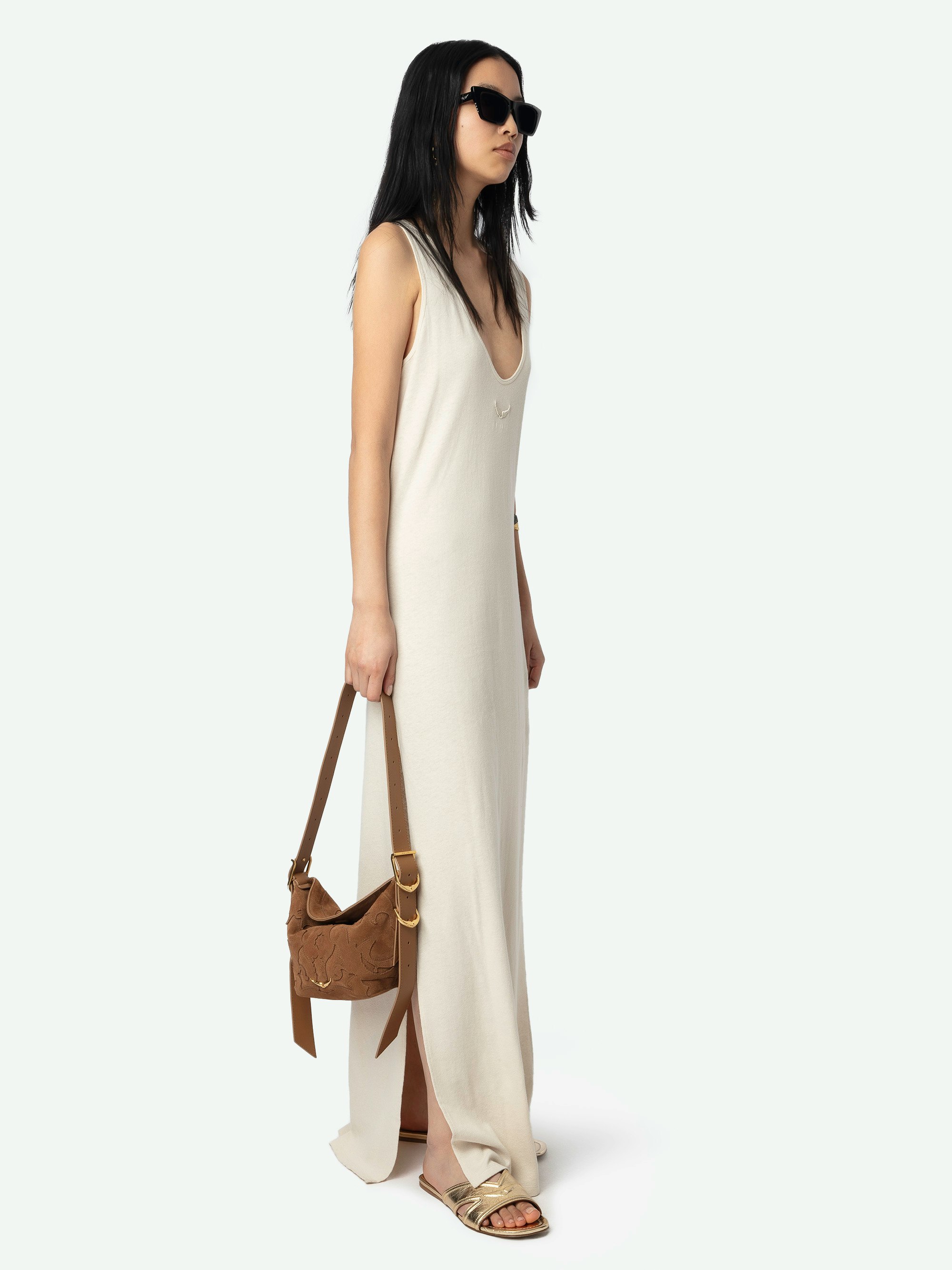 Deva Navy Sleeveless Dress