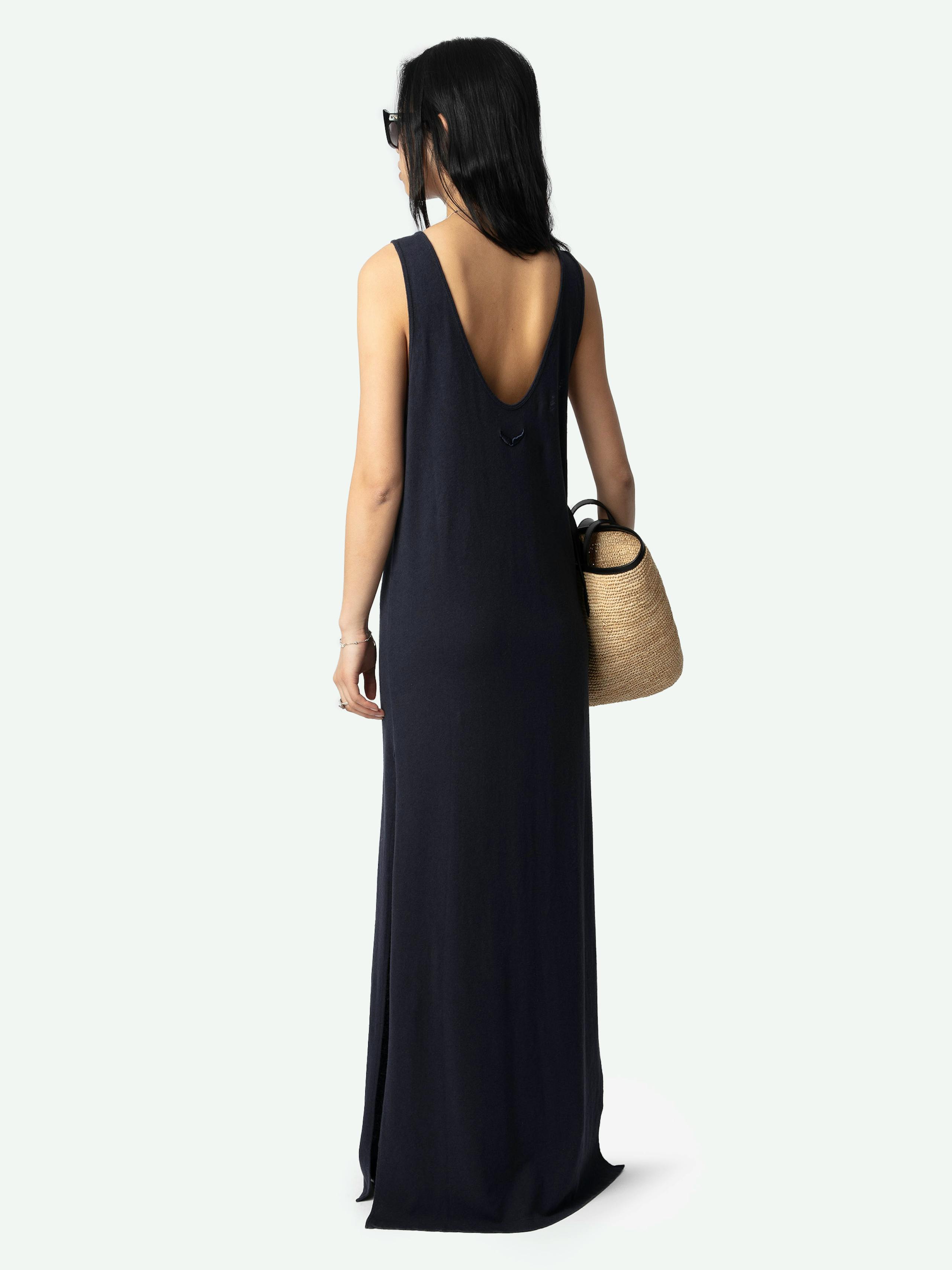 Deva Navy Sleeveless Dress 6