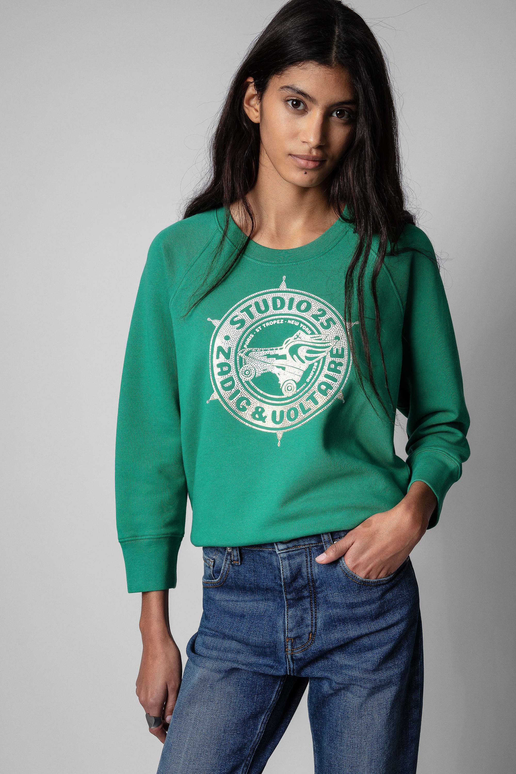 Cameron Sweatshirt Strass thumbnail 1