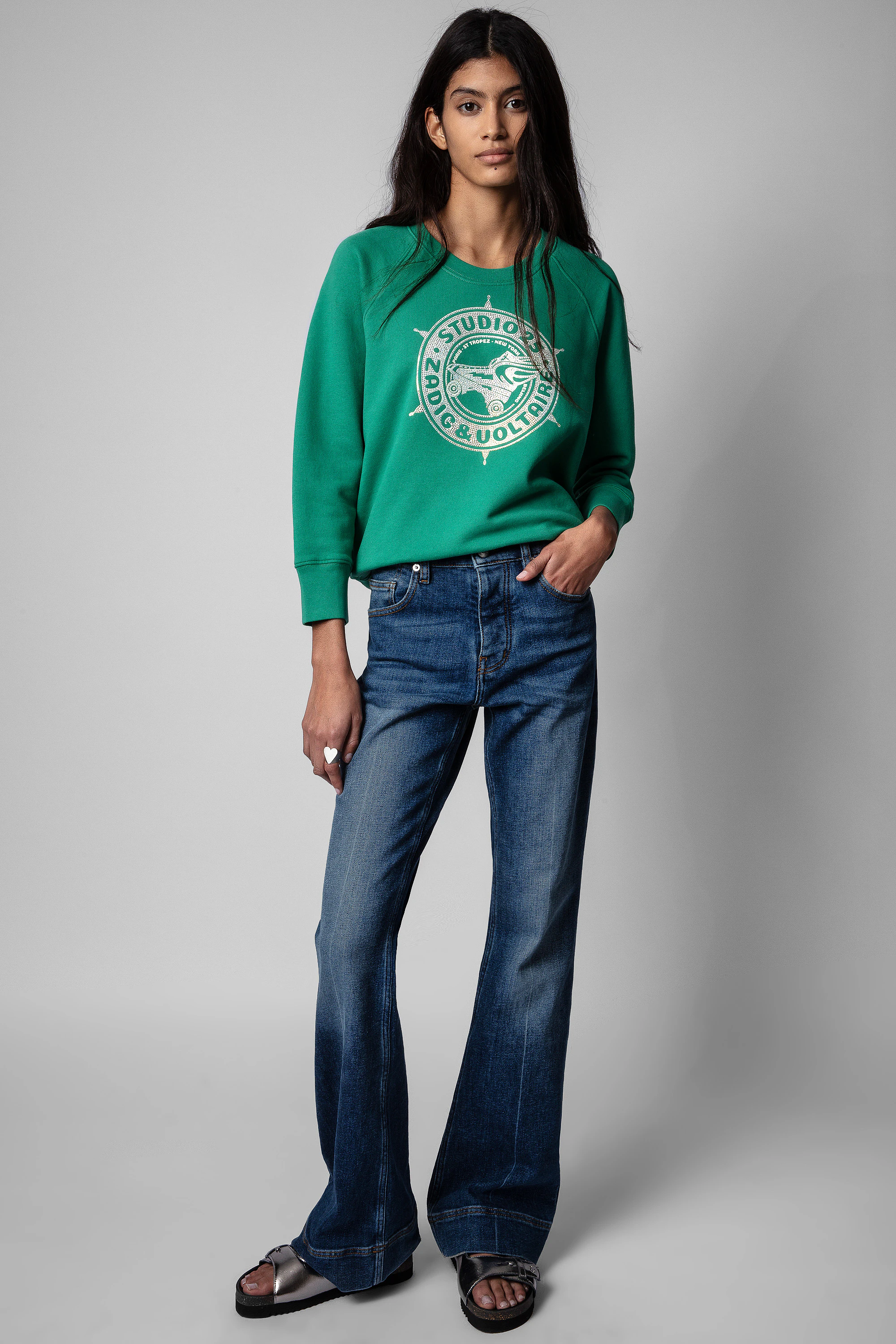 Cameron Sweatshirt Strass thumbnail 3