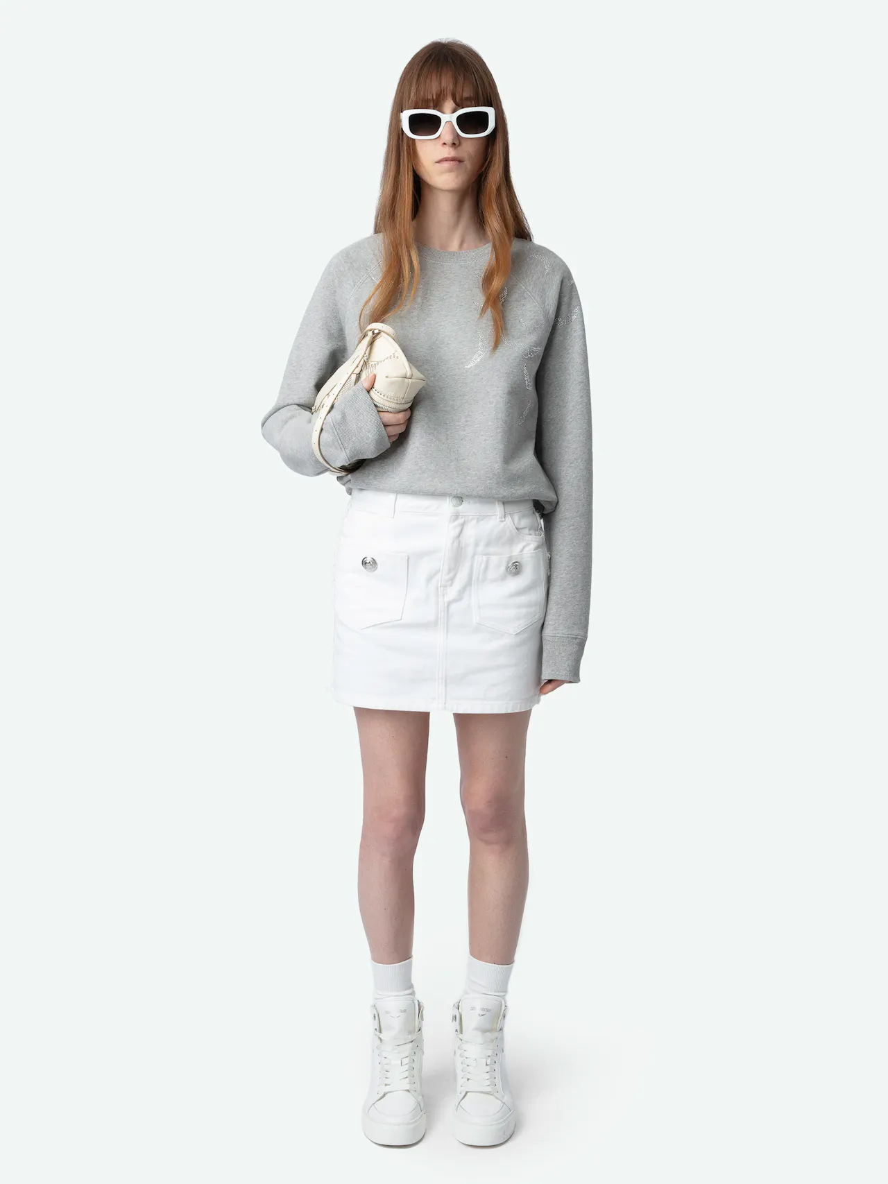 Sweatshirt Upper Wings Strass 1