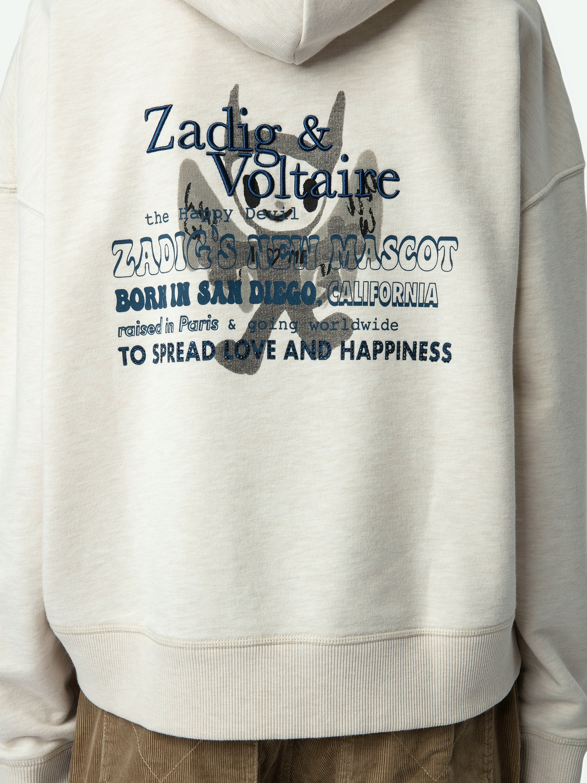 Sudadera Mia con Strass 4