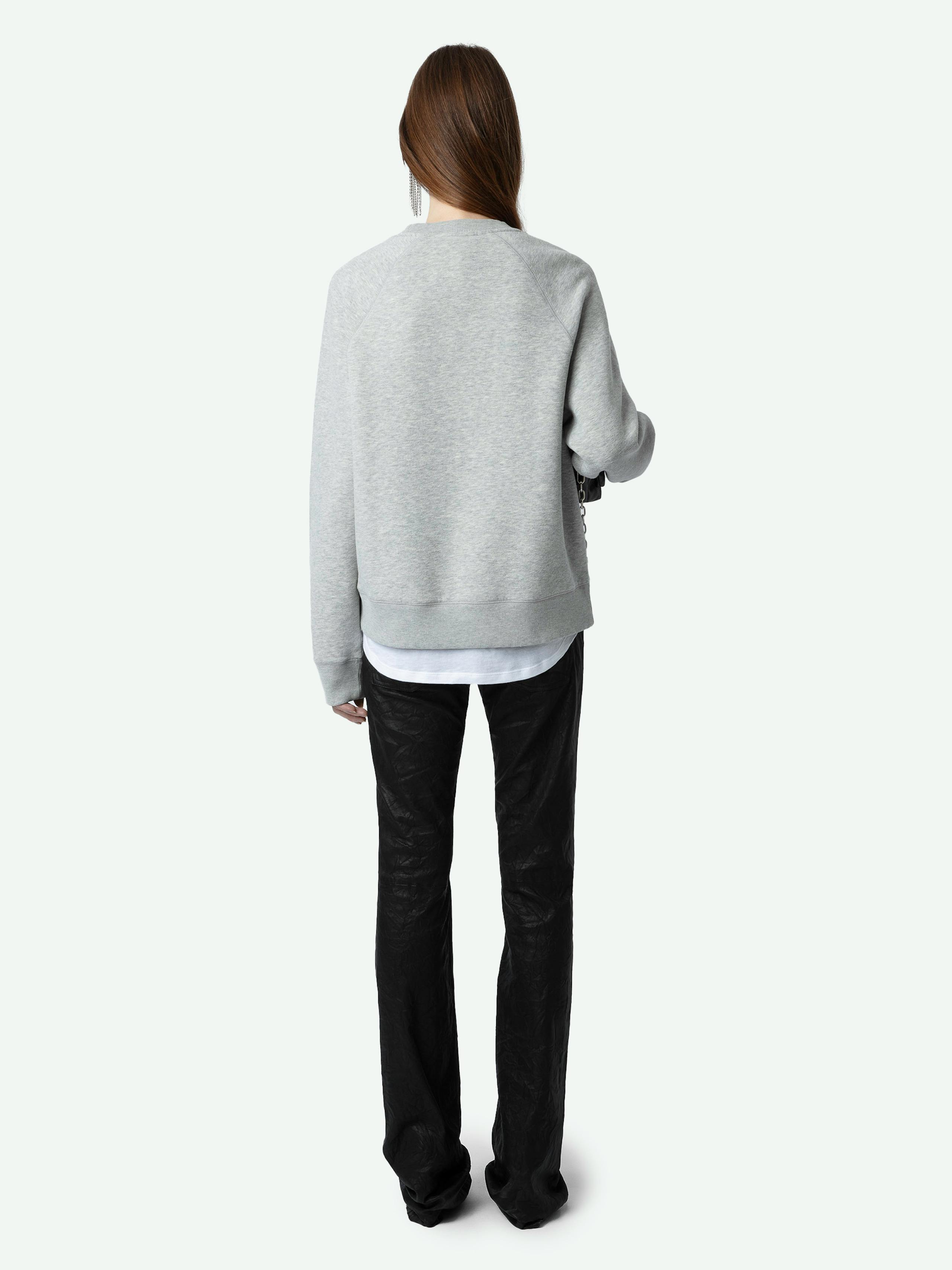 Upper Diamante Wings Sweatshirt 2