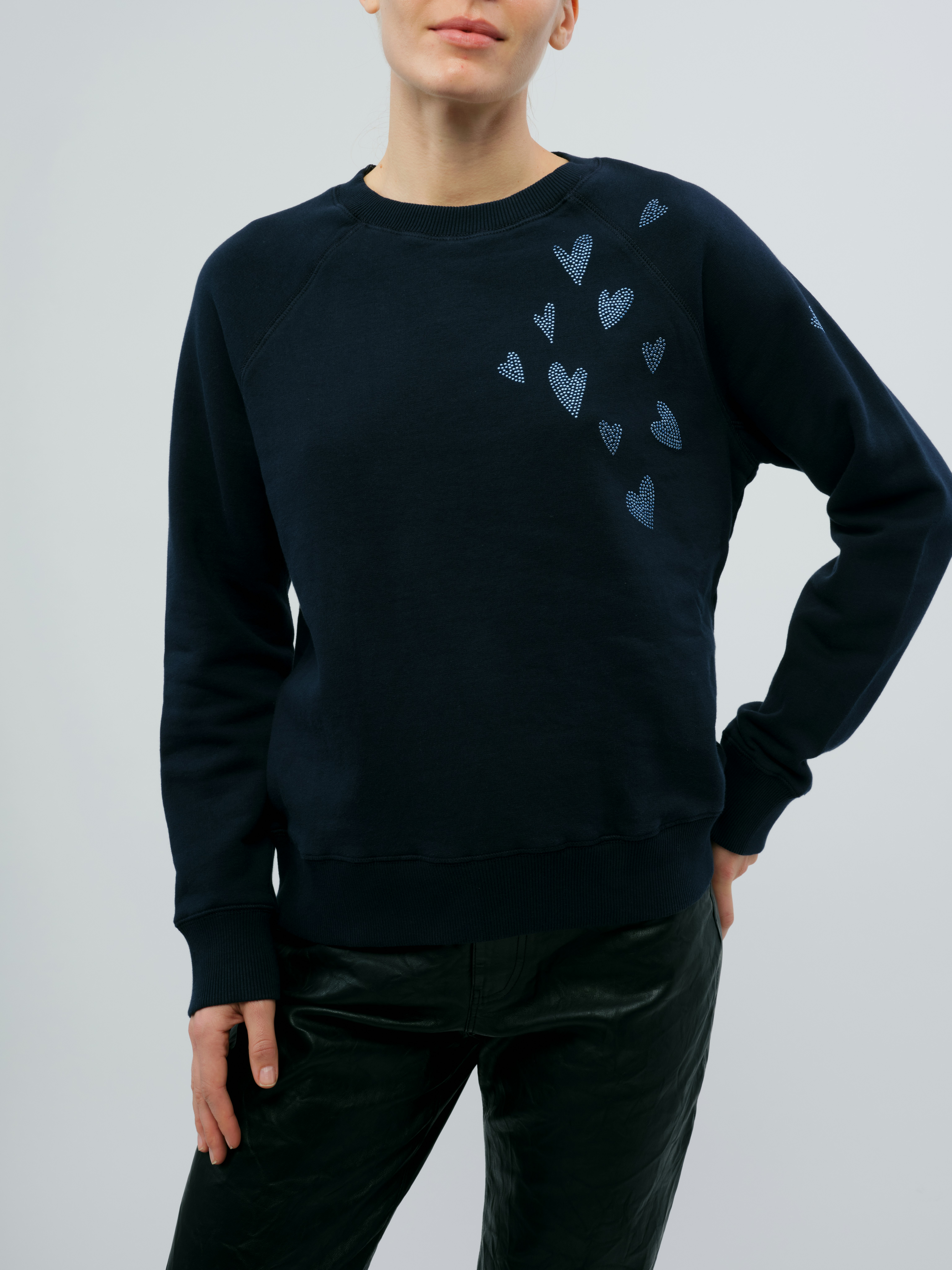 Upper Rain Heart Sweatshirt - configurable