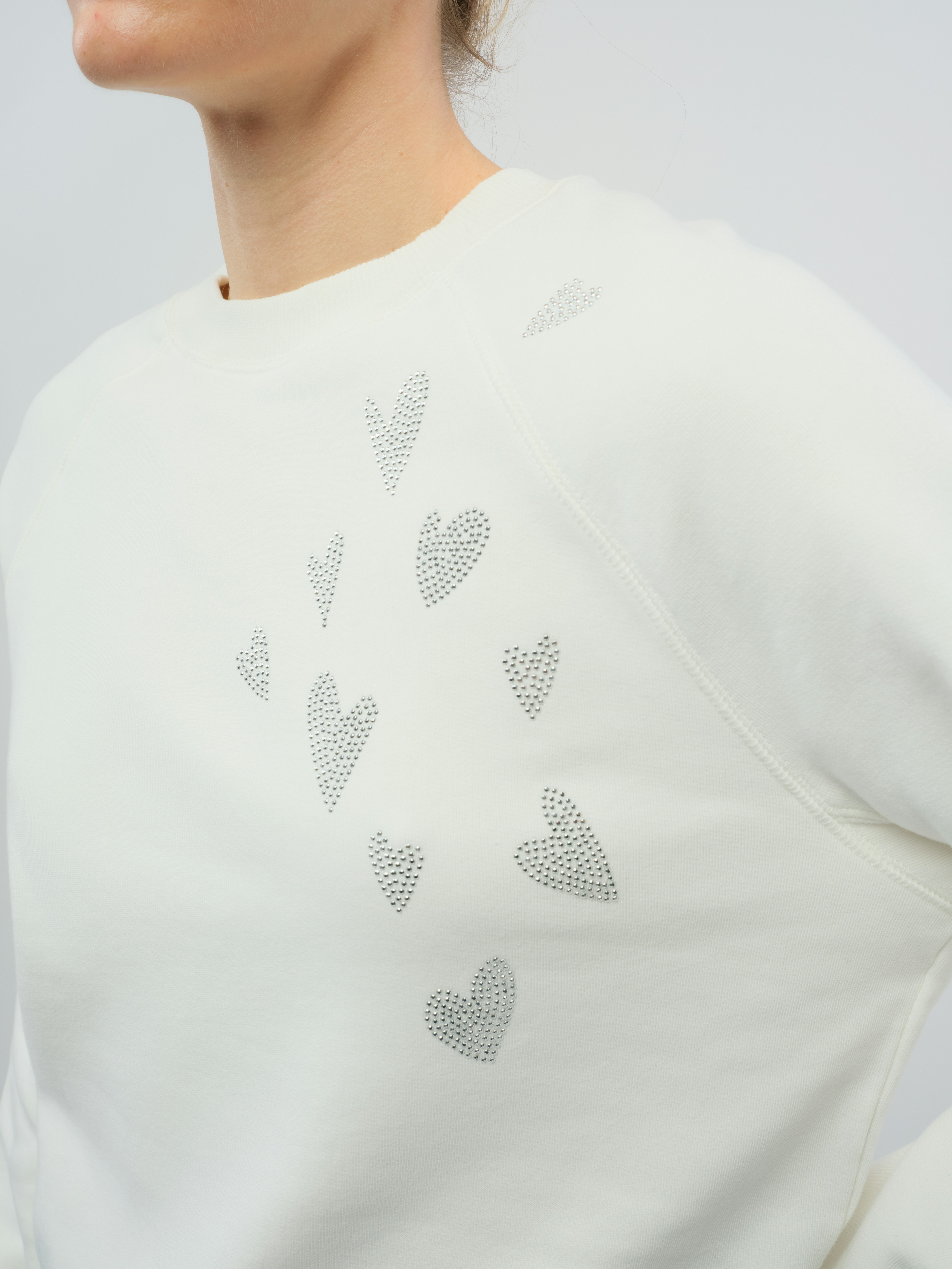 Upper Rain Heart Sweatshirt