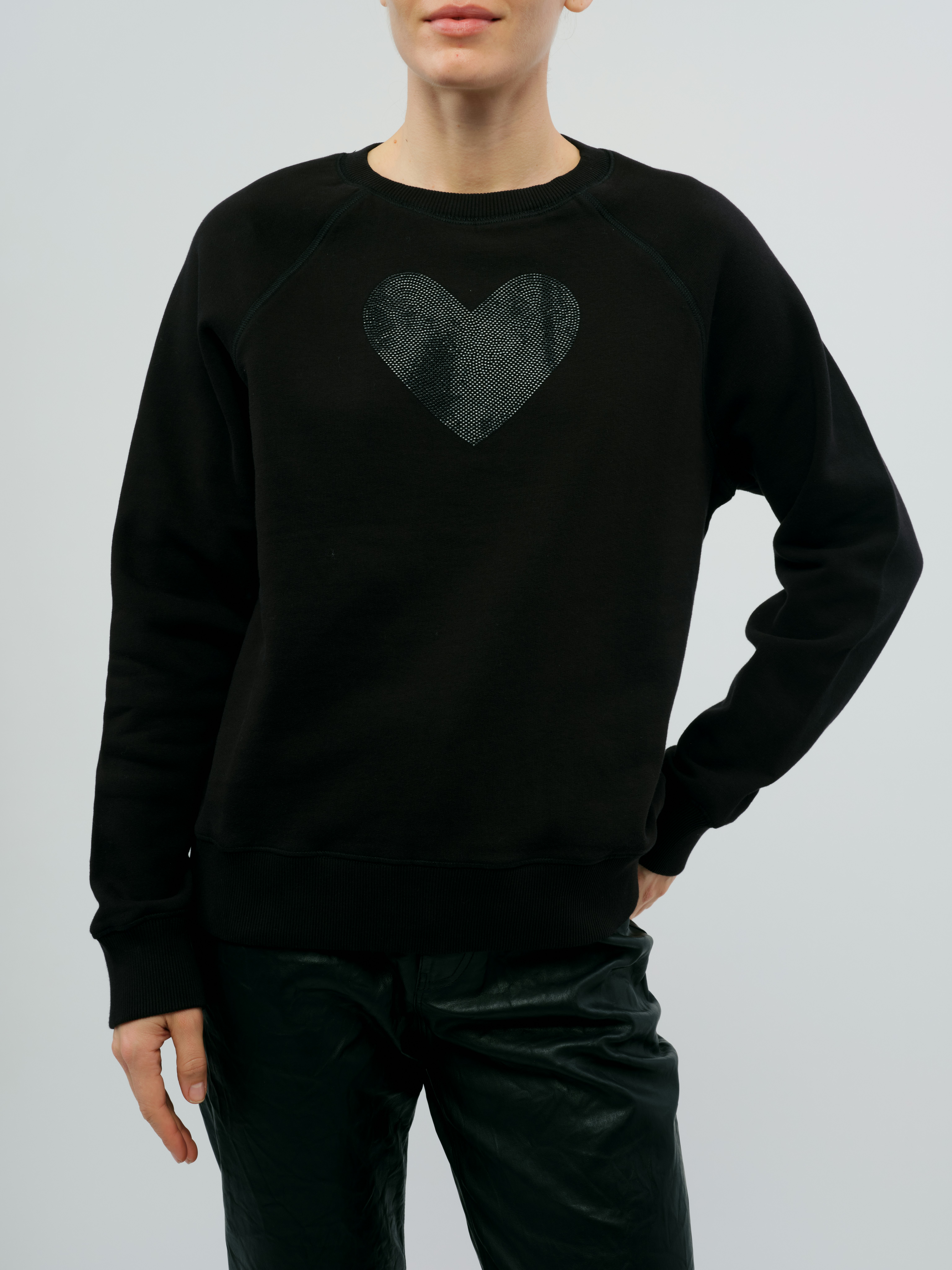 Upper Heart Sweatshirt - configurable