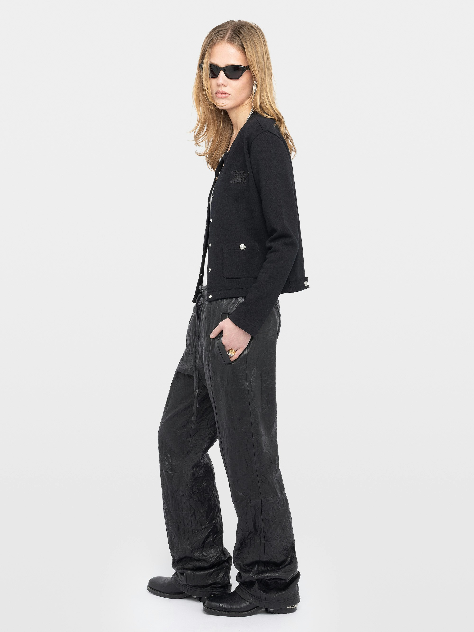 Cama Buttoned Sweatshirt