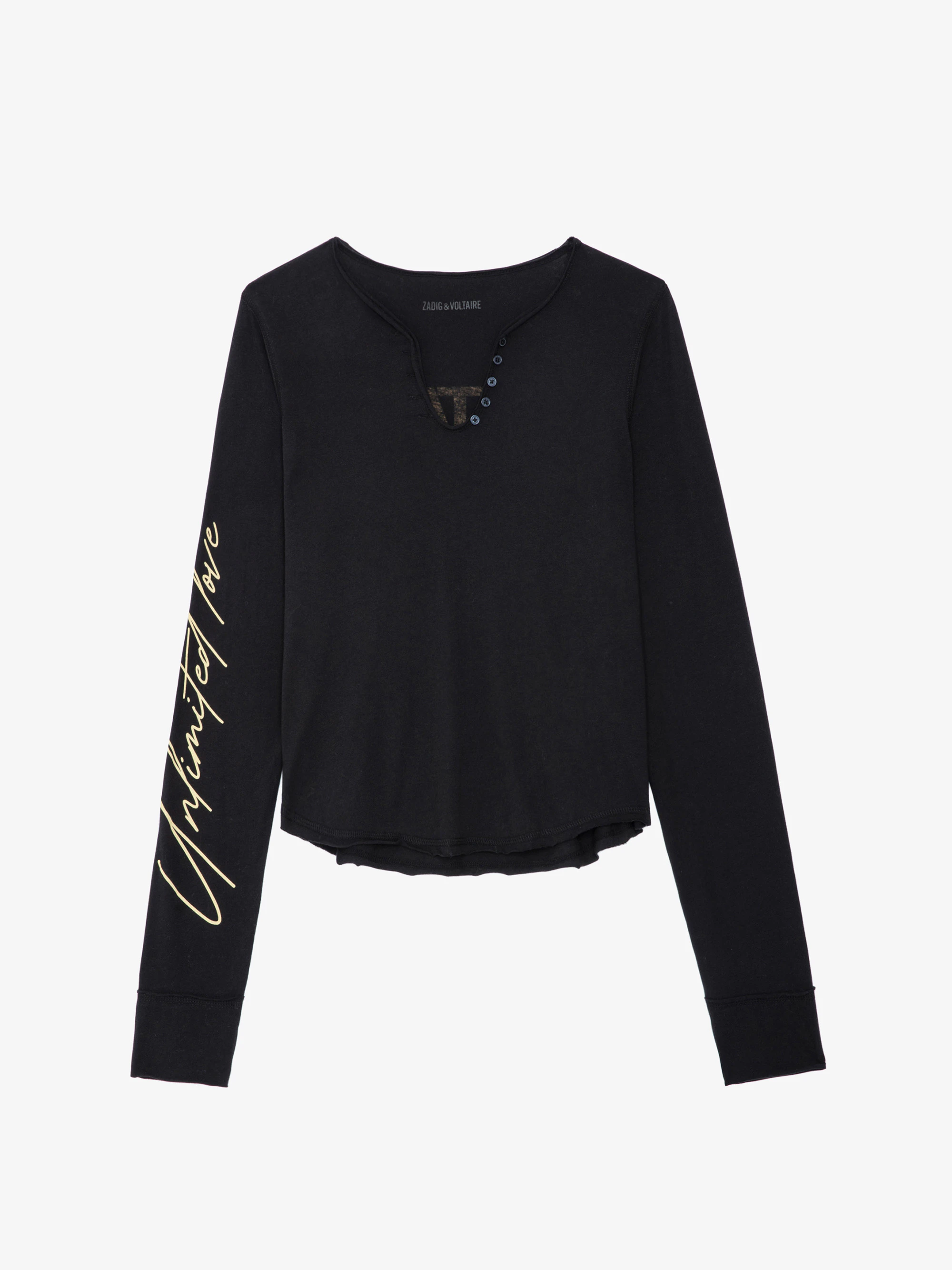 Crop Concert Crush Henley Top thumbnail 6