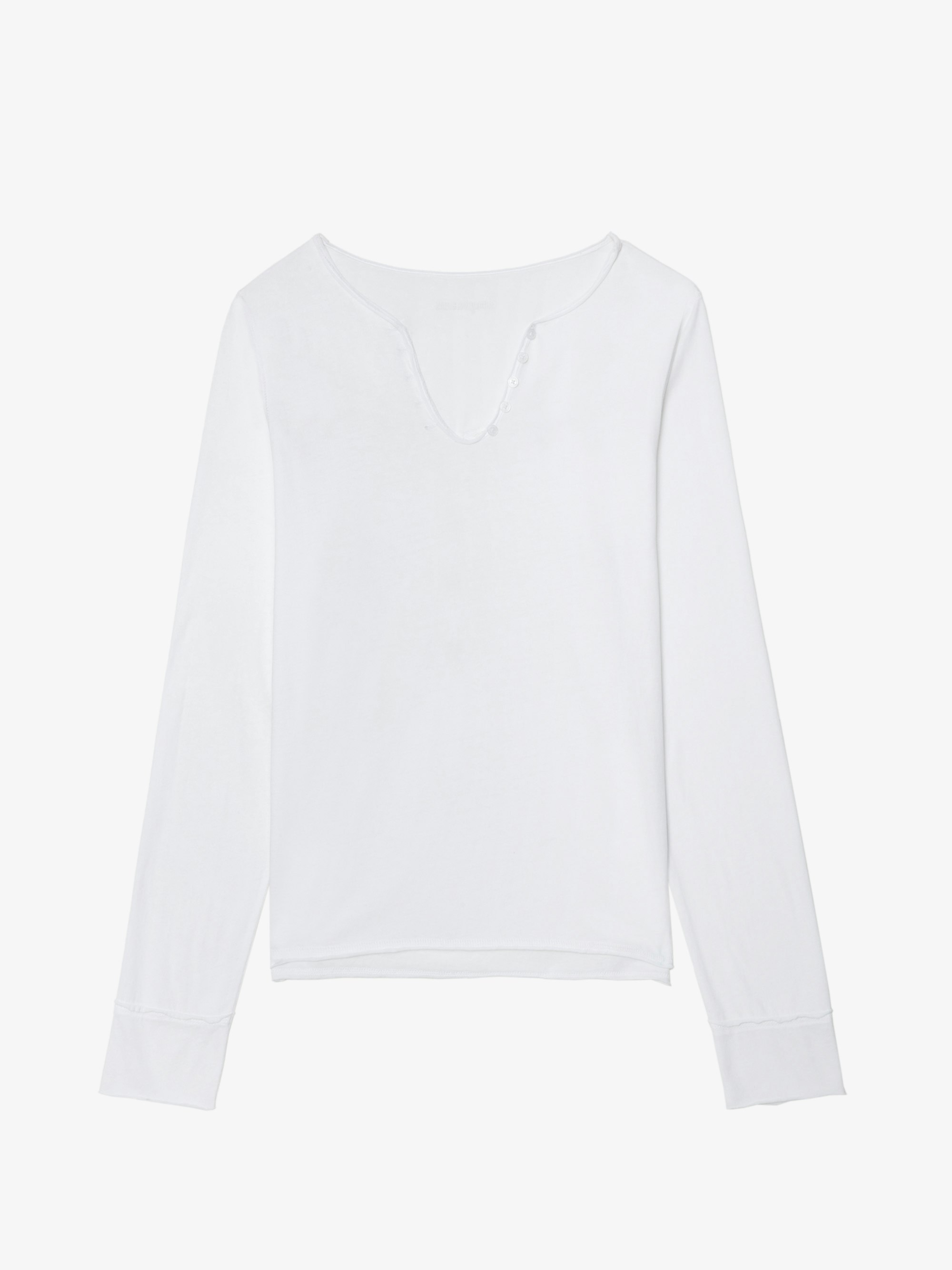 Henley Fishnet T Shirt