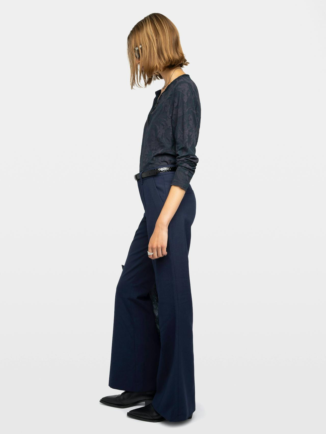 Henley Long-Sleeve T-Shirt