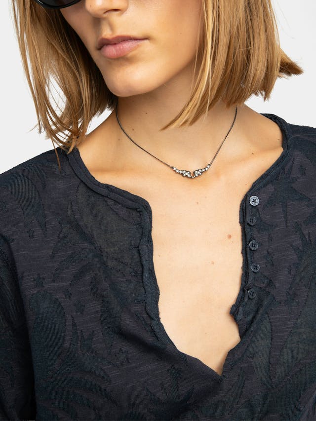 Henley Long-Sleeve T-Shirt