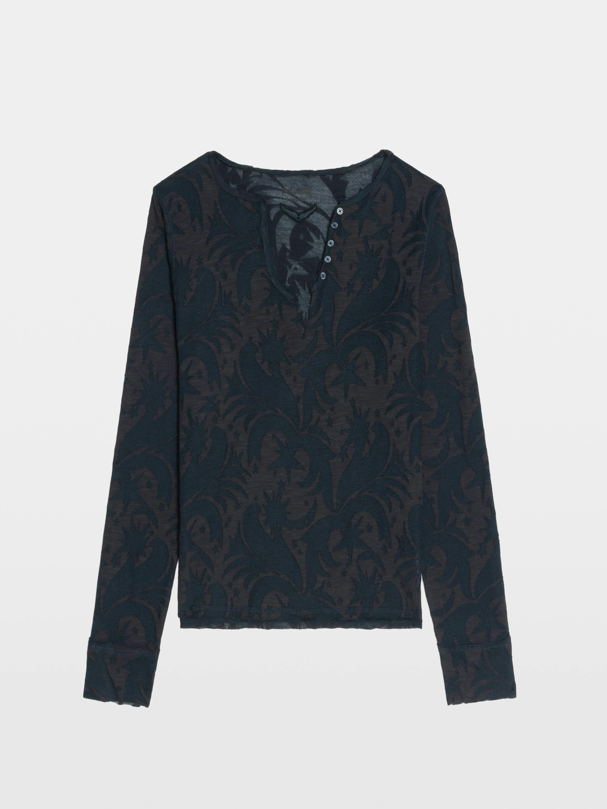 Henley Long-Sleeve T-Shirt