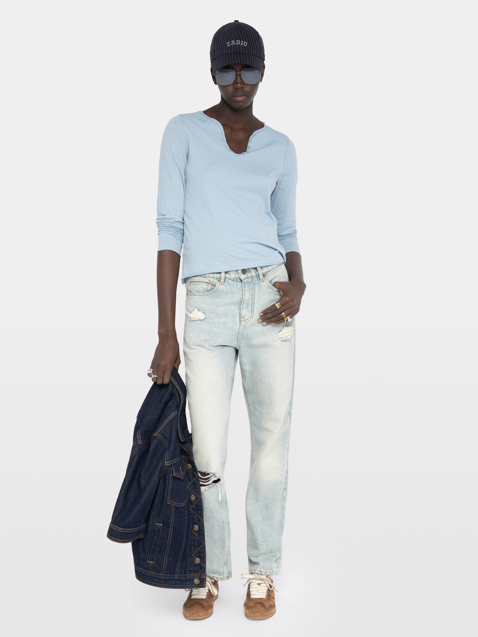 Zadig Henley T-shirt