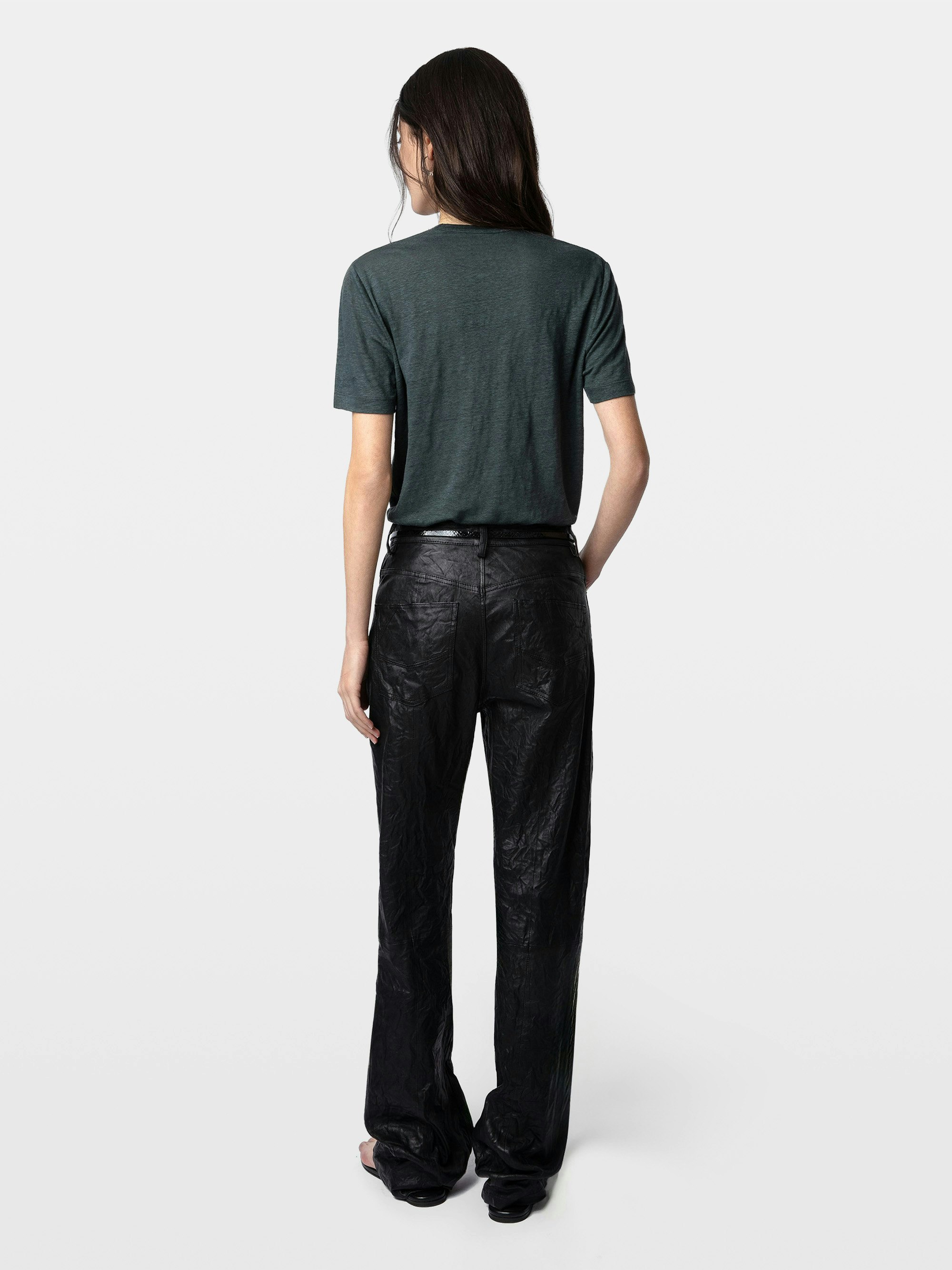 T-Shirt Wassa 100% Leinen