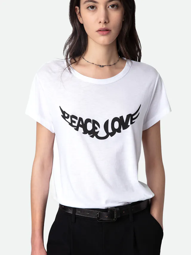 Woop Peace & Love Wings T-shirt