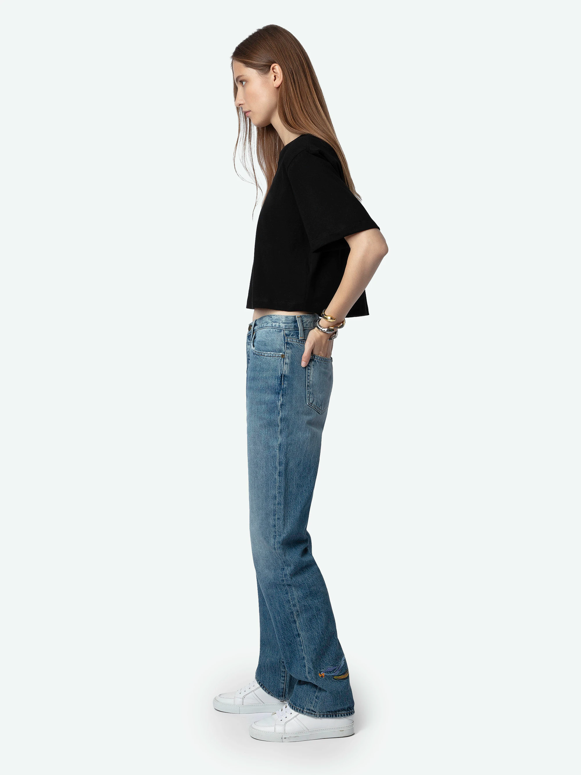 Lennox Cropped Tee thumbnail 3