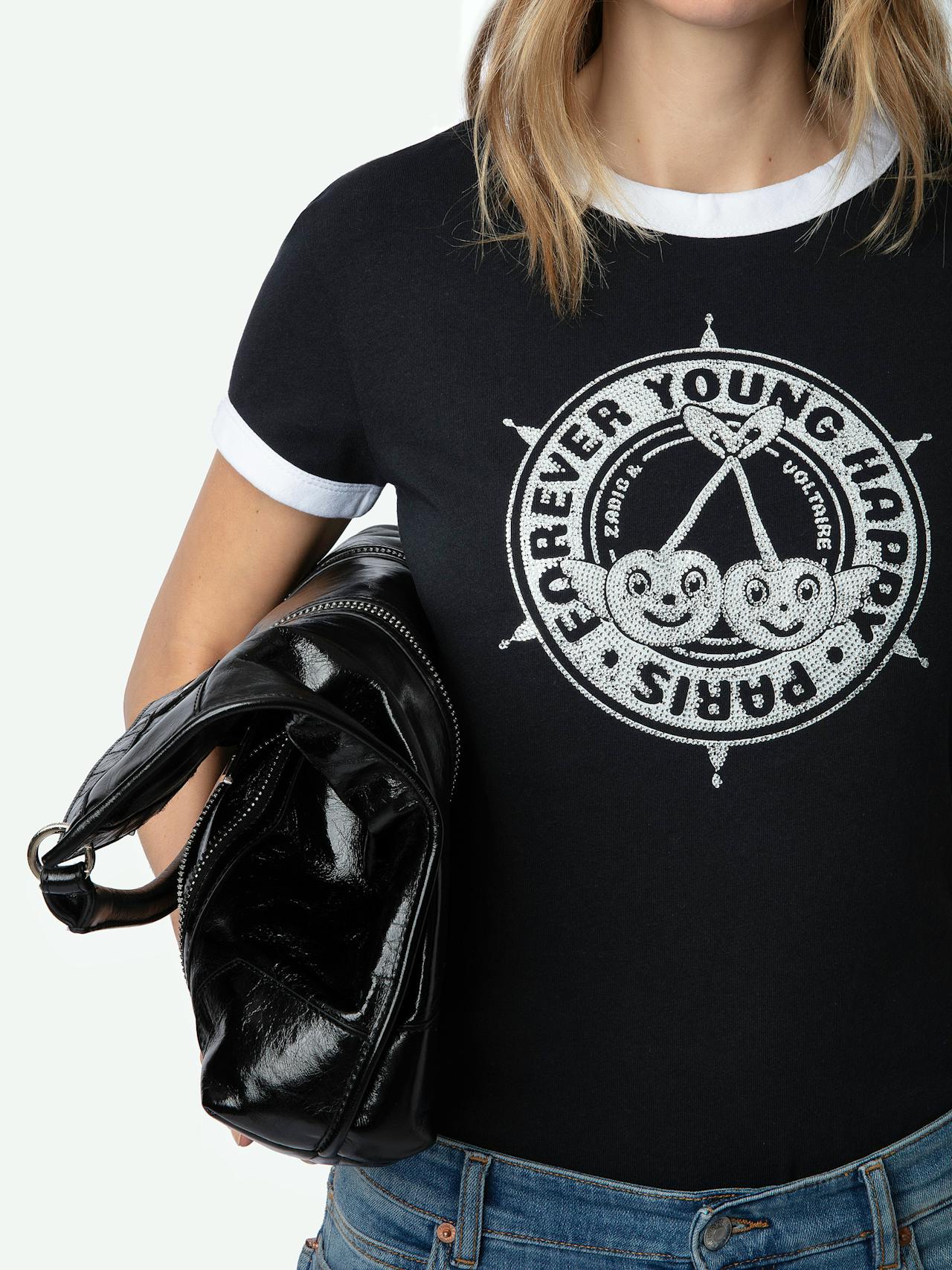 Walk Diamante Insignia T-shirt 4