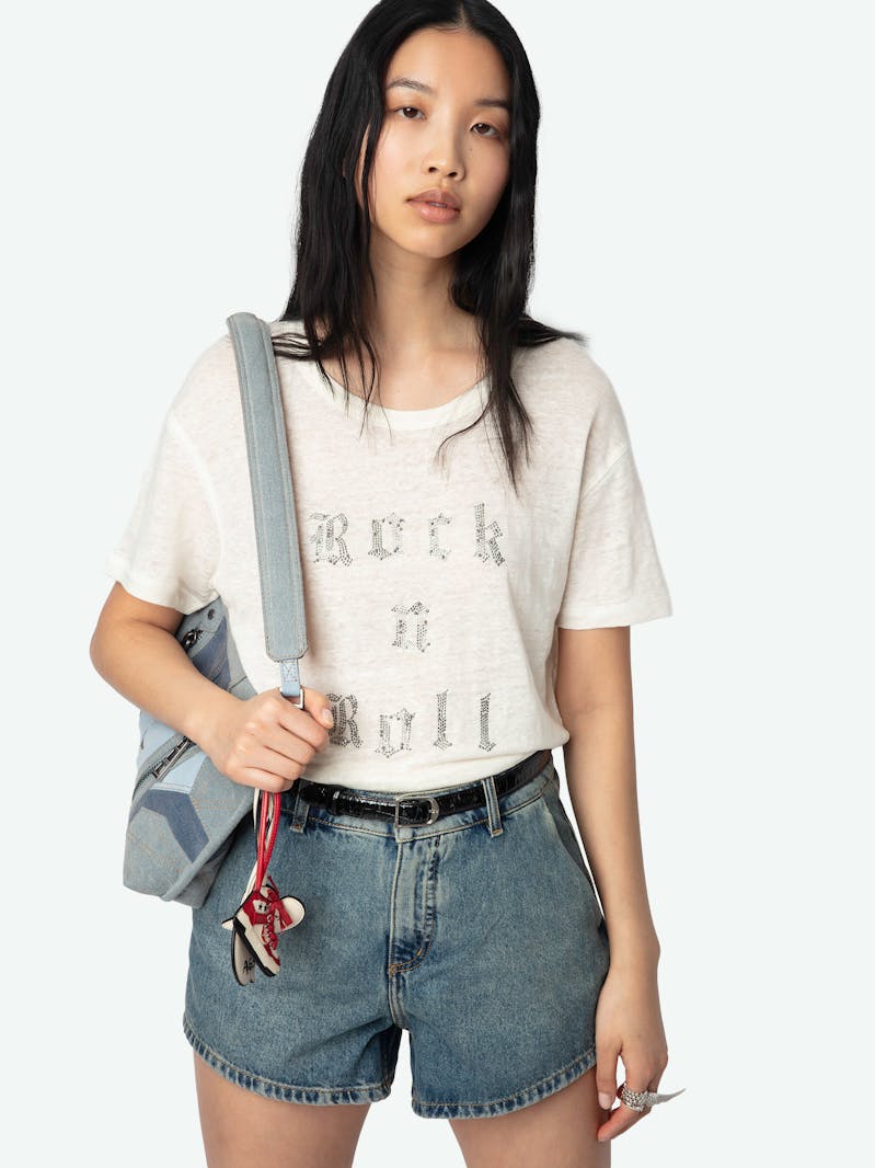 Marta Embellished Graphic Tee