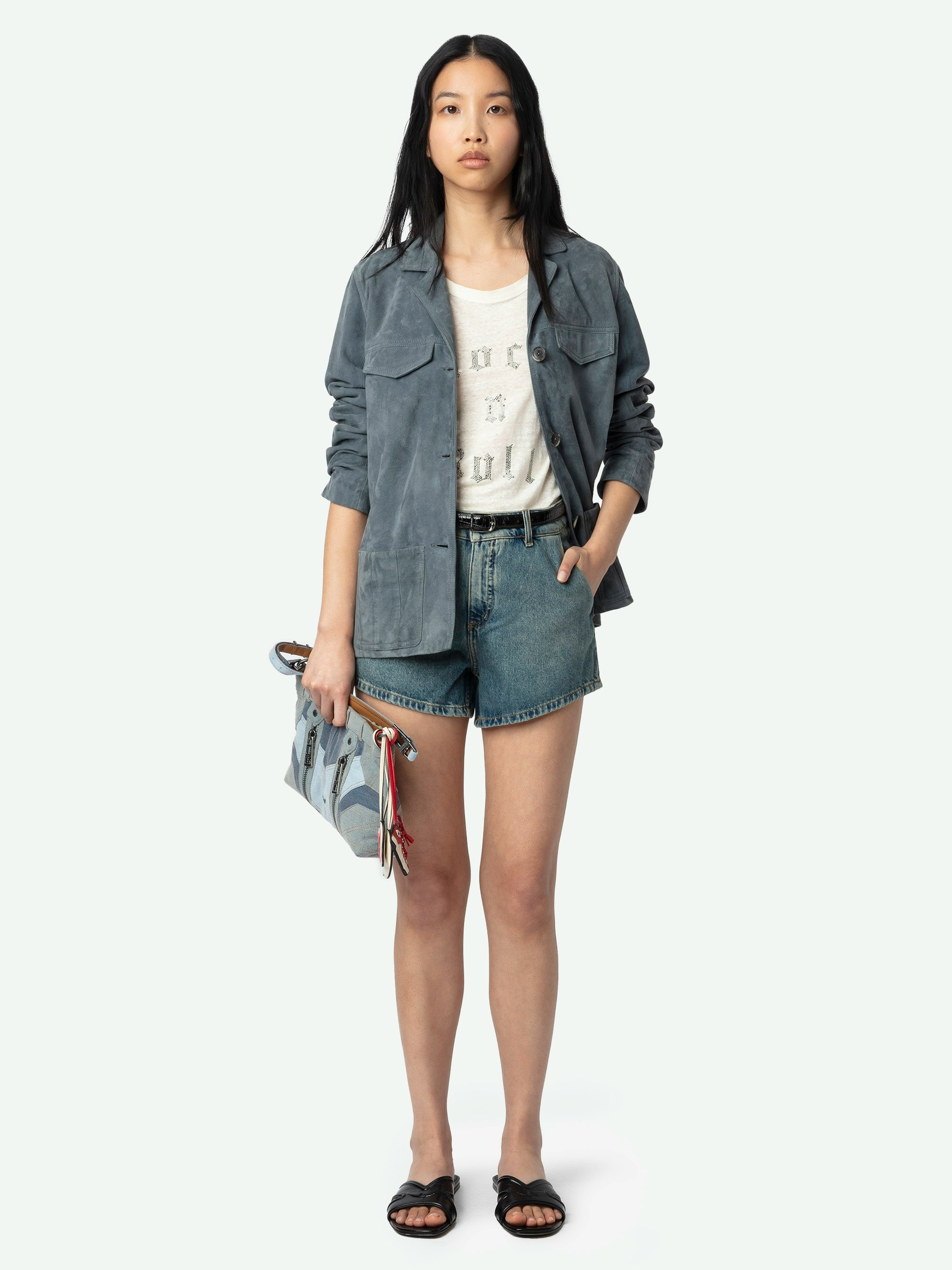 Marta Embellished Graphic Tee