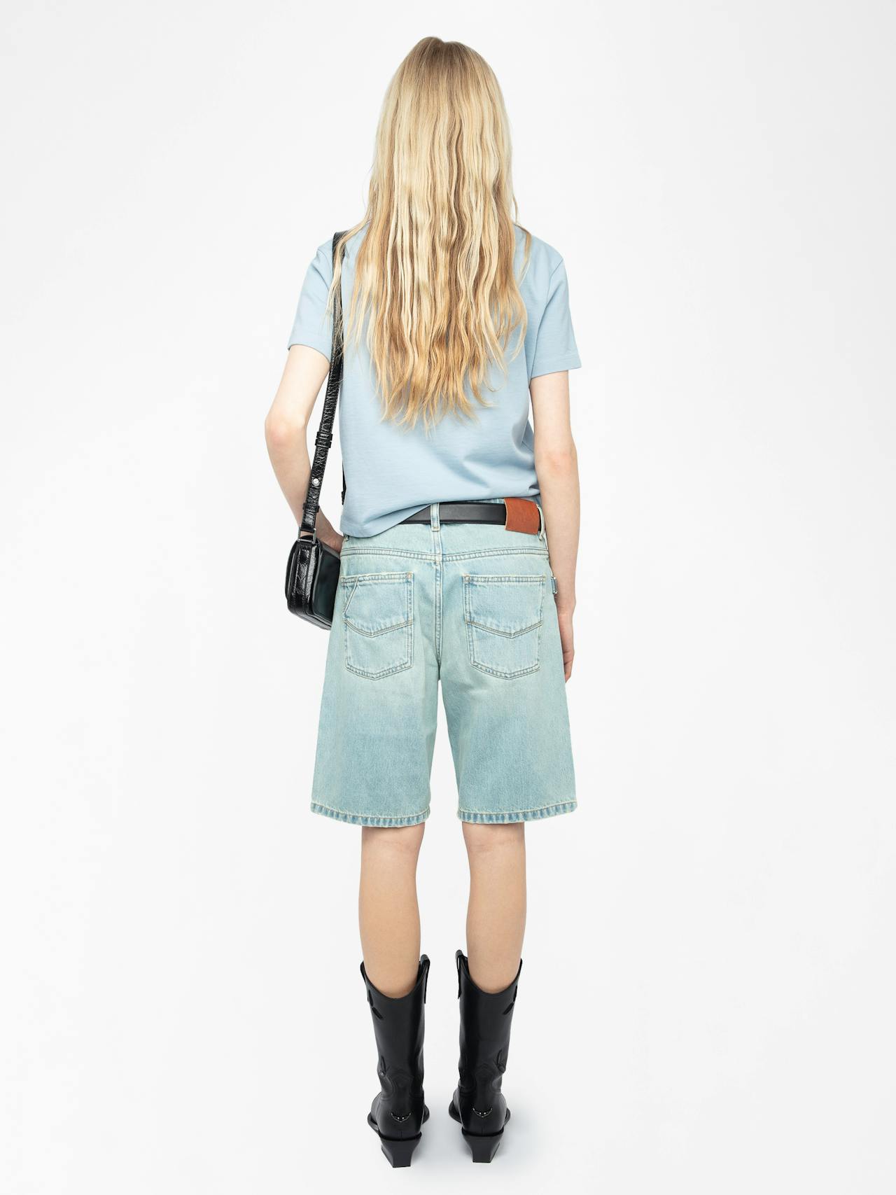 Mirta Cropped Polo Shirt