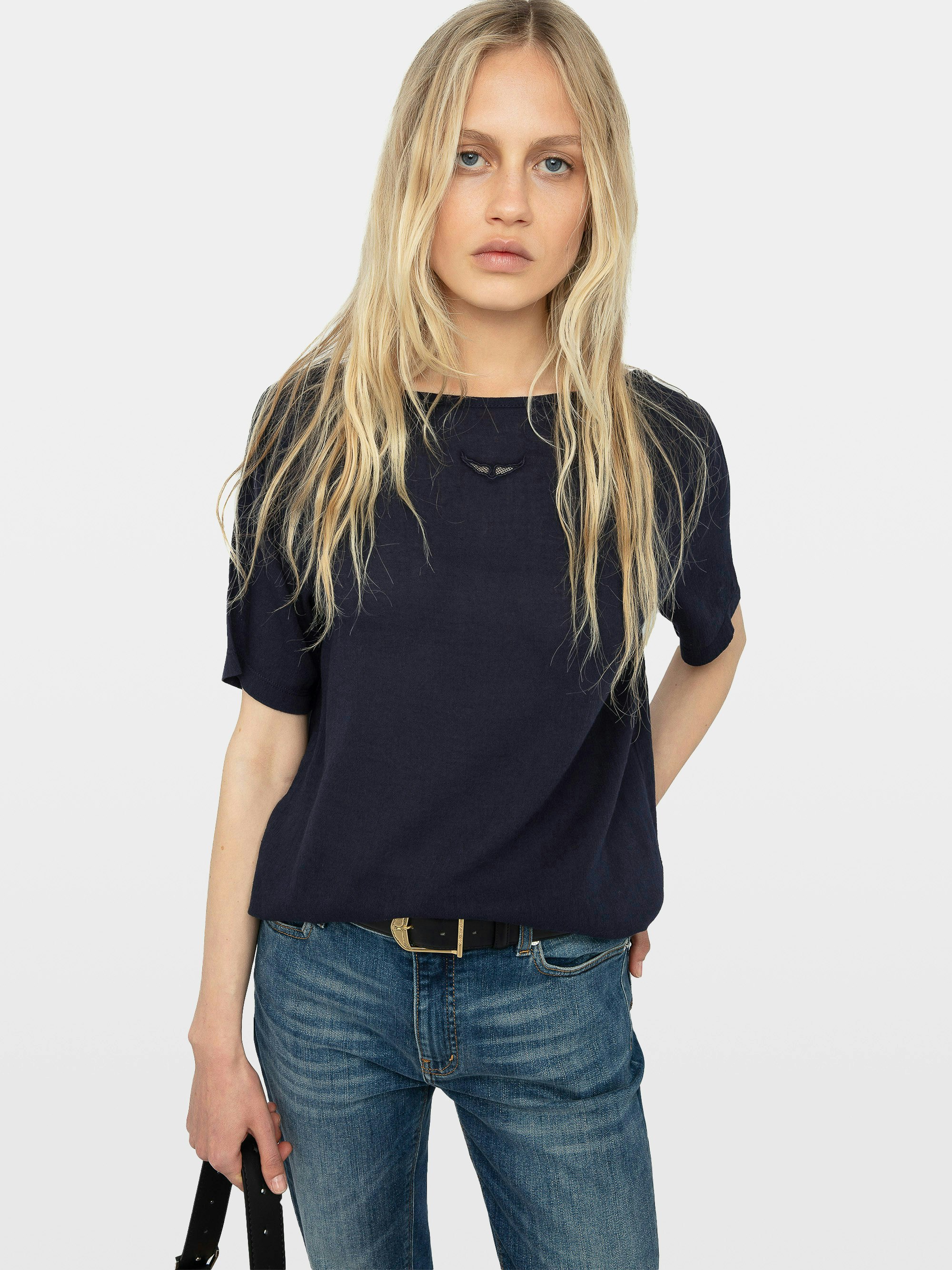 Ella Open Back T Shirt